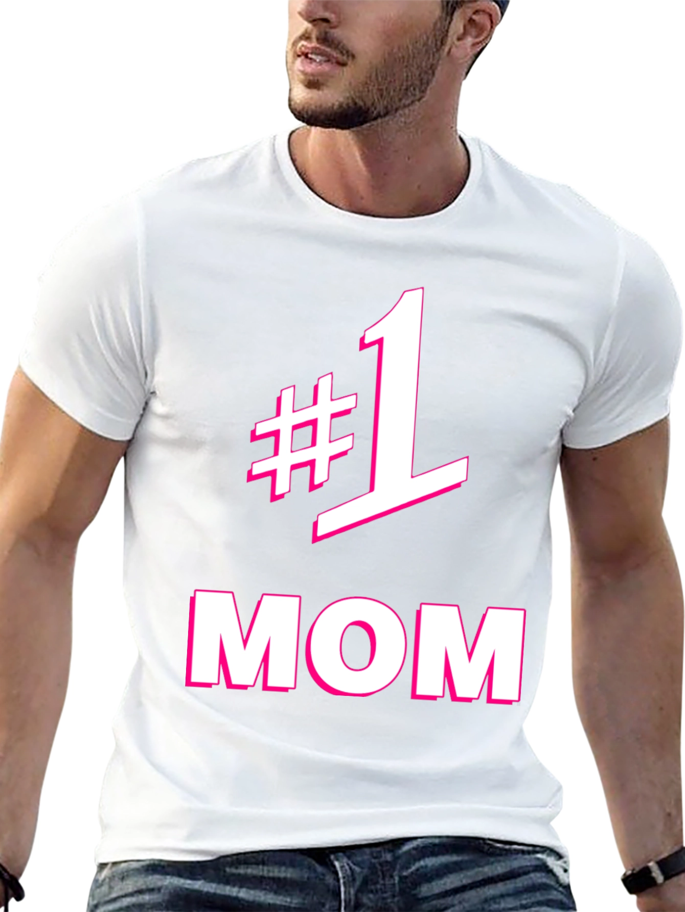 Number One Mom Graphic Tee