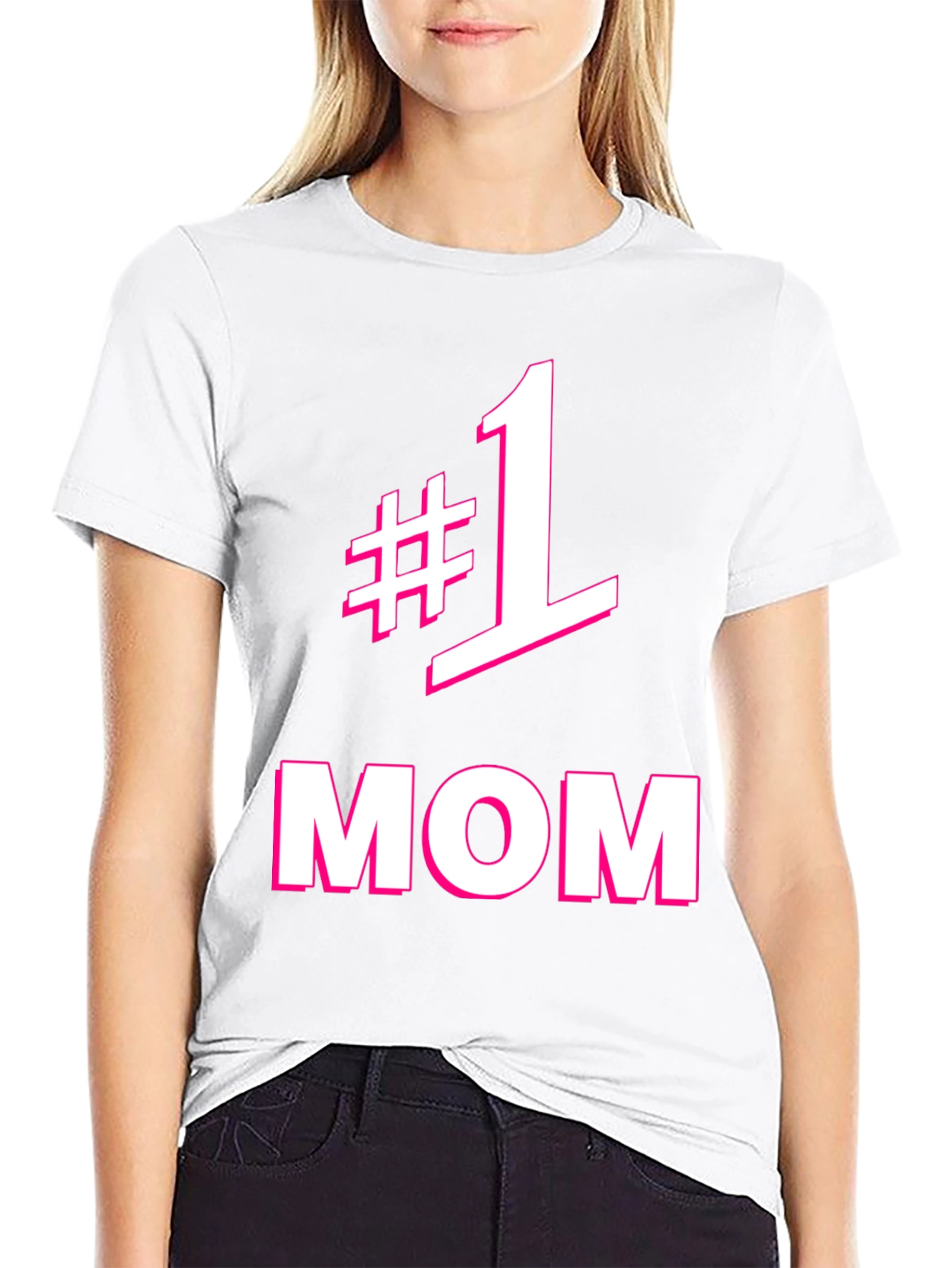 Number One Mom Graphic Tee