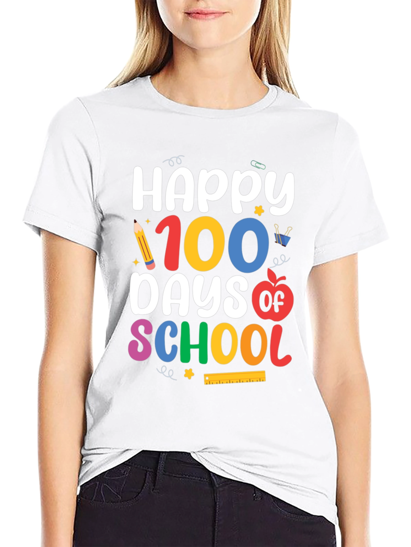 Happy 100 Days of School T-Shirt