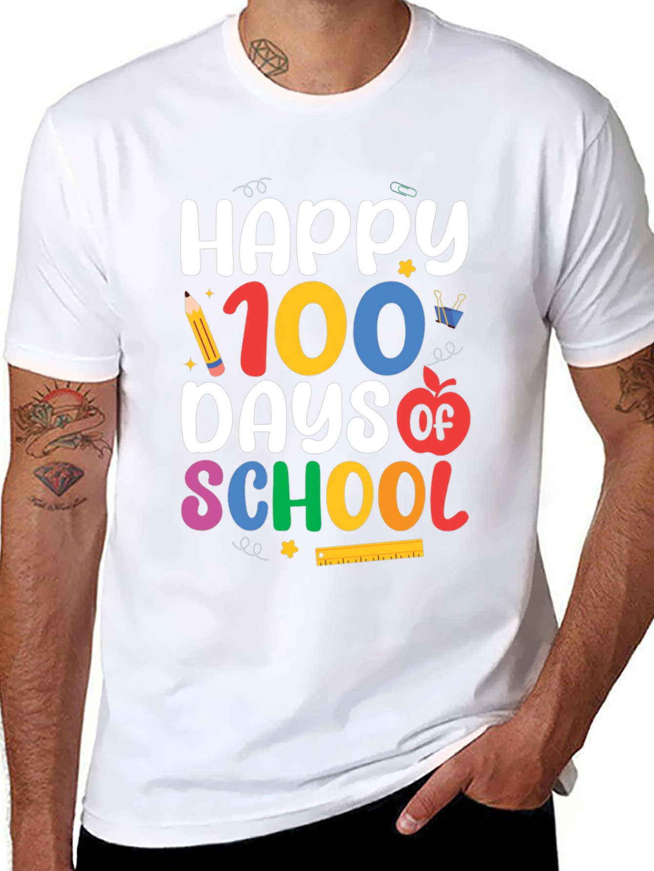 Happy 100 Days of School T-Shirt