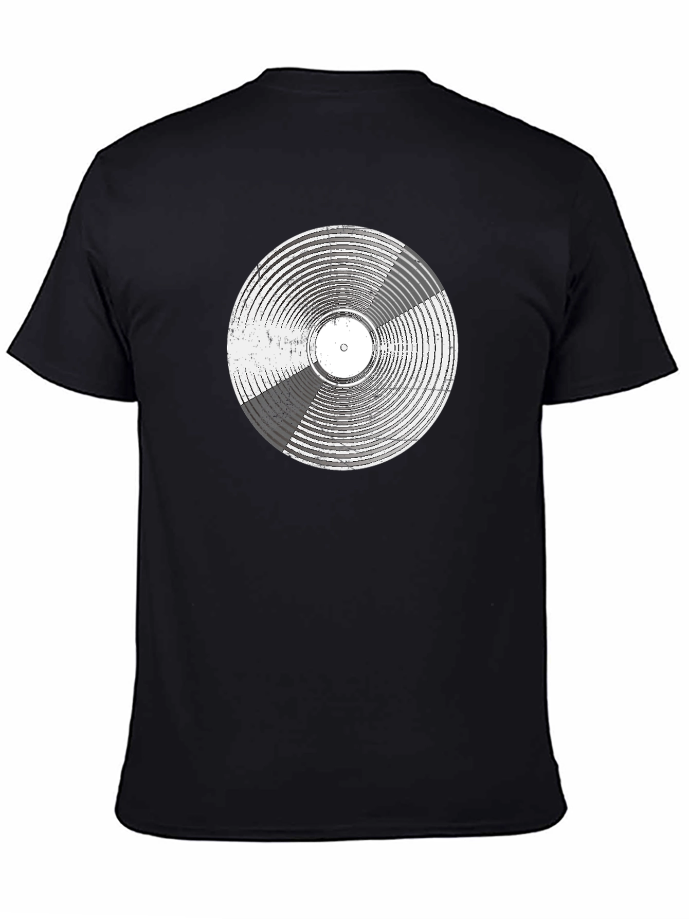 Retro Vinyl Record Graphic T-Shirt