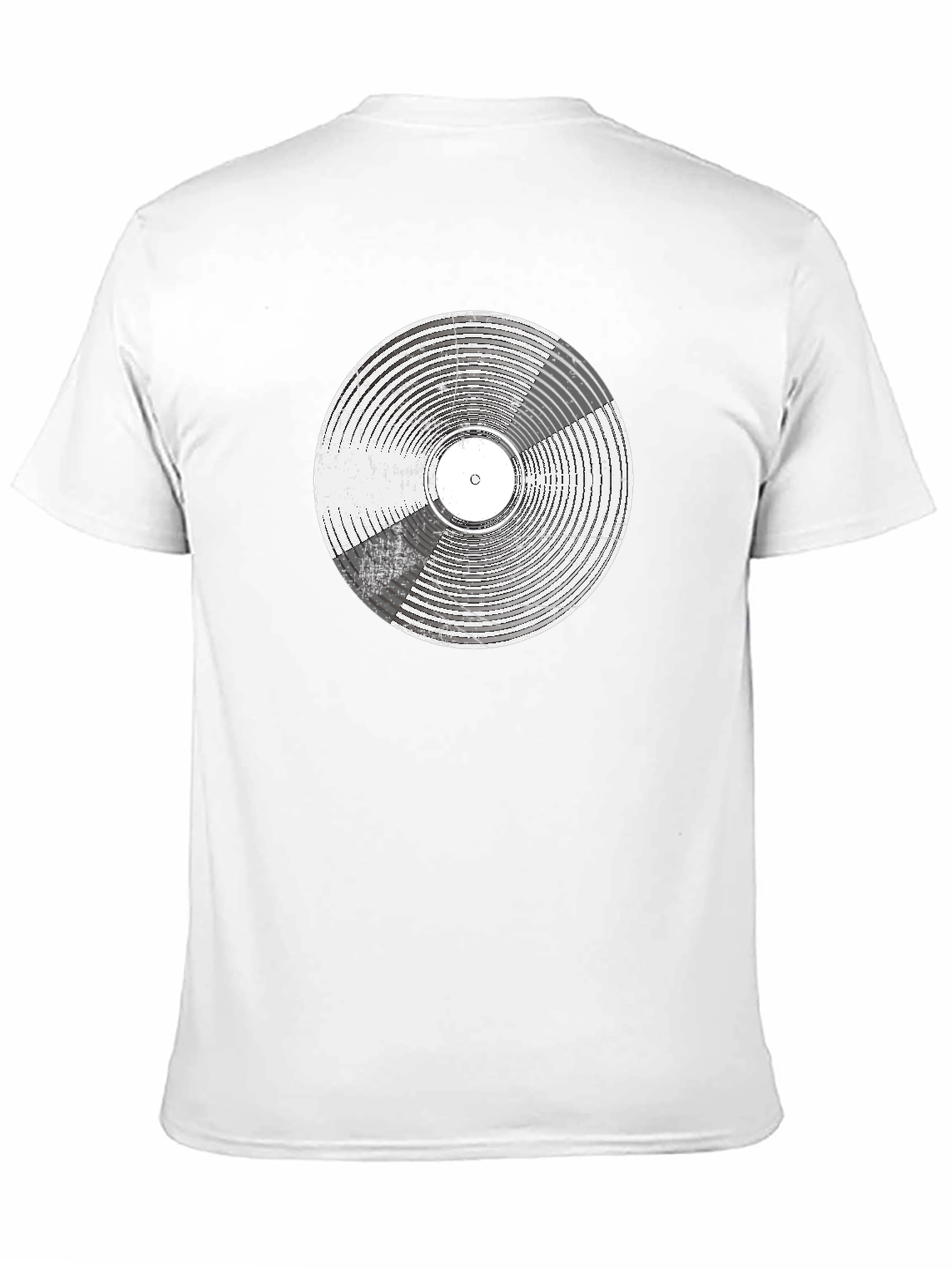Retro Vinyl Record Graphic T-Shirt