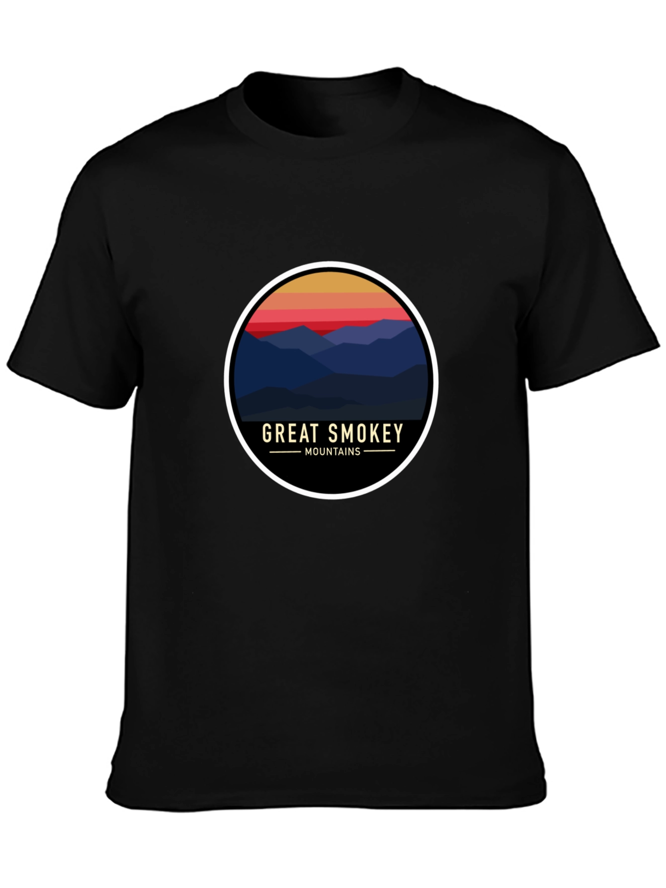 Great Smoky Mountains T-Shirt - Black