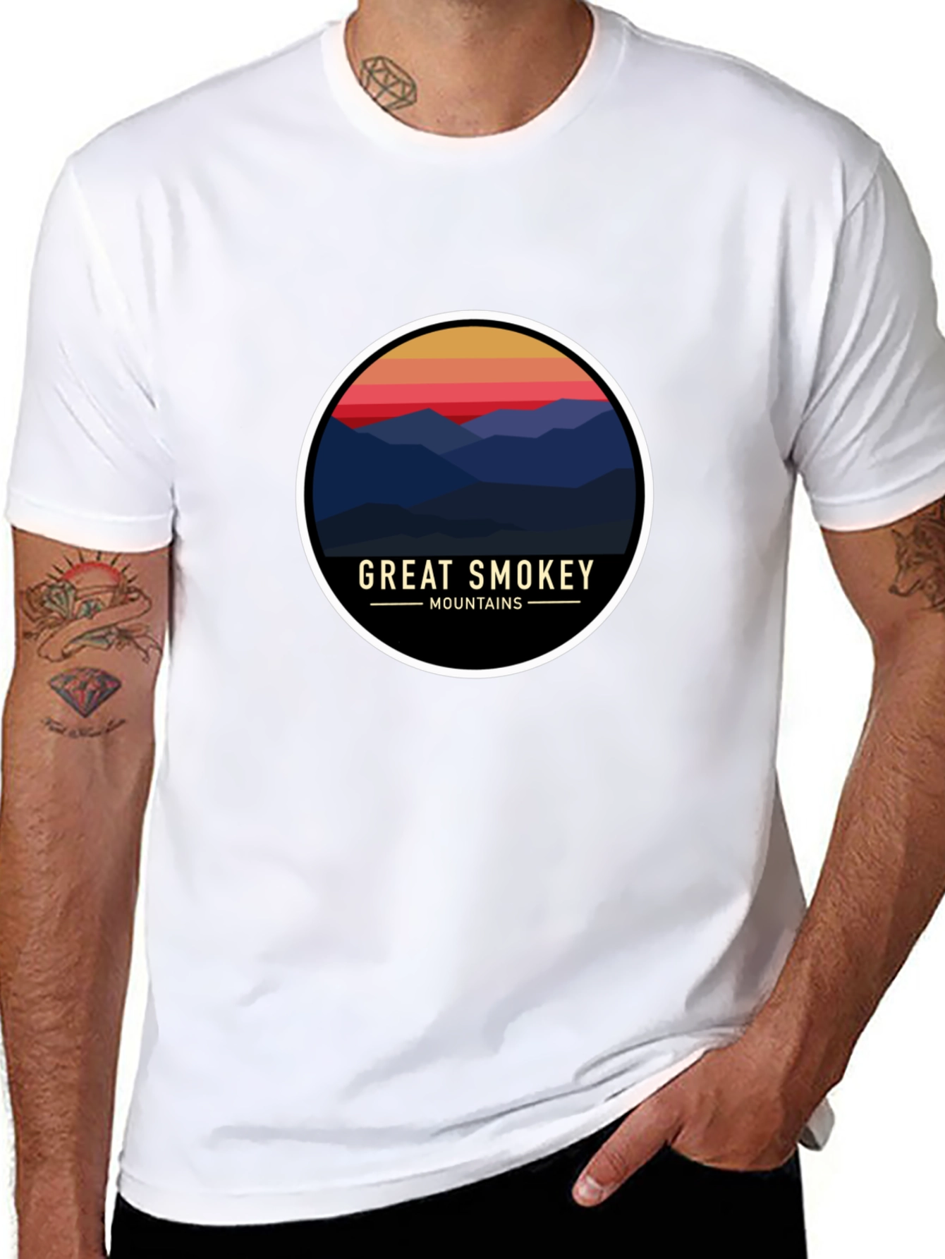 Great Smoky Mountains T-Shirt - Black