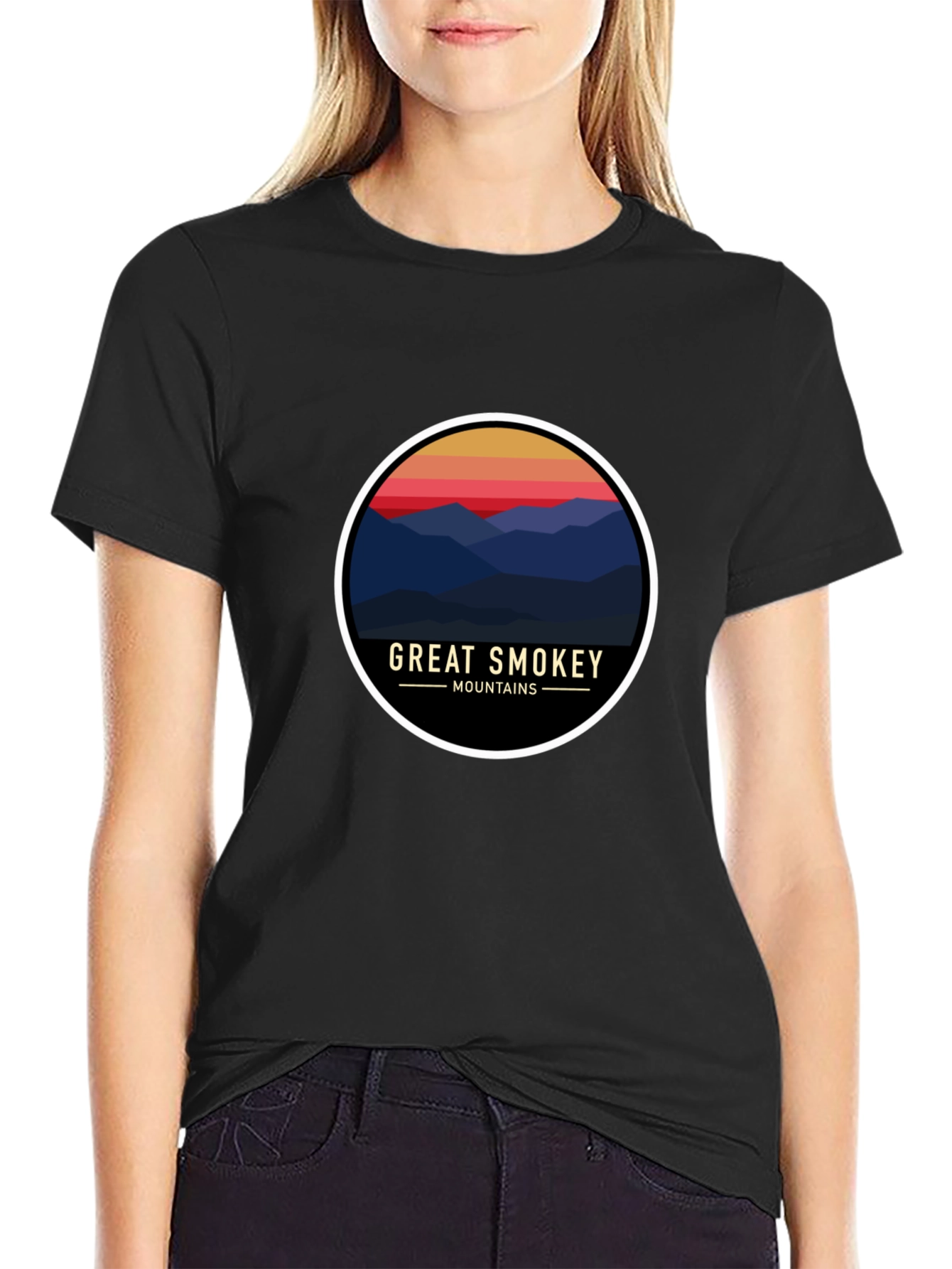 Great Smoky Mountains T-Shirt - Black