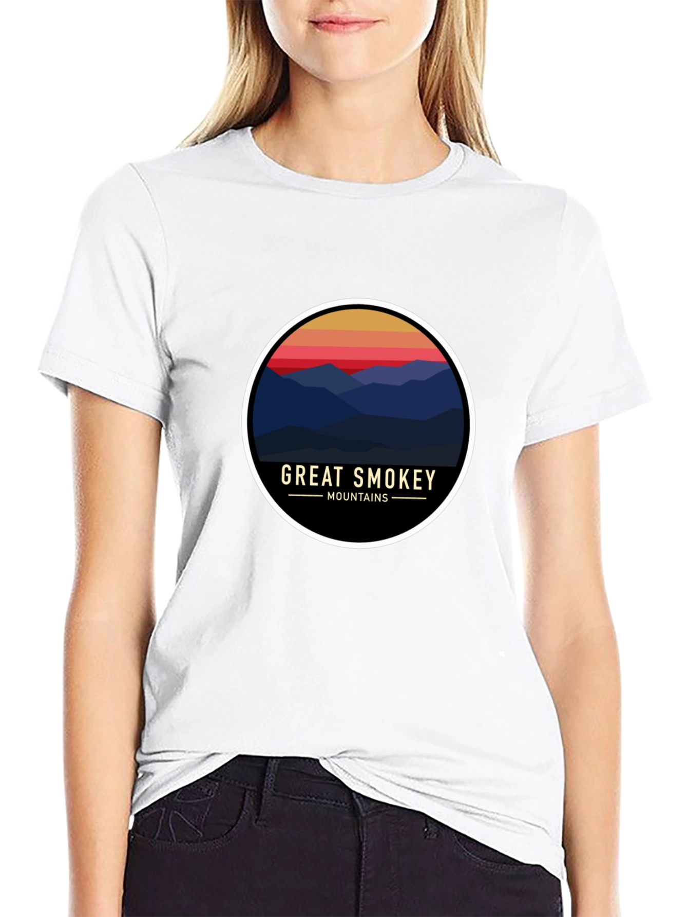 Great Smoky Mountains T-Shirt - Black