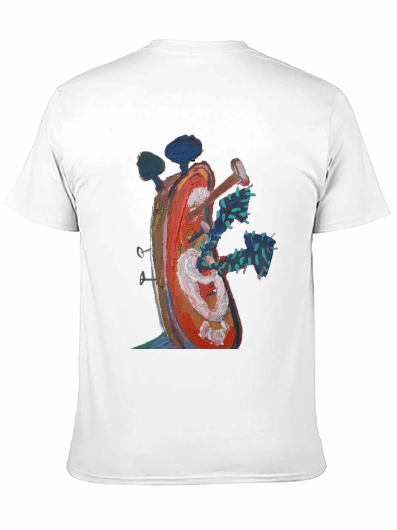 Abstract Art Graphic T-Shirt - Unique Design