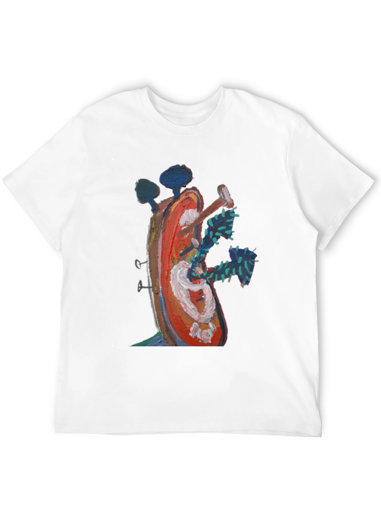 Abstract Art Graphic T-Shirt - Unique Design