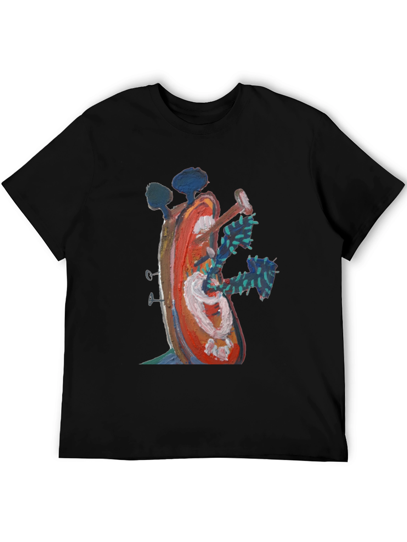 Abstract Art Graphic T-Shirt - Unique Design