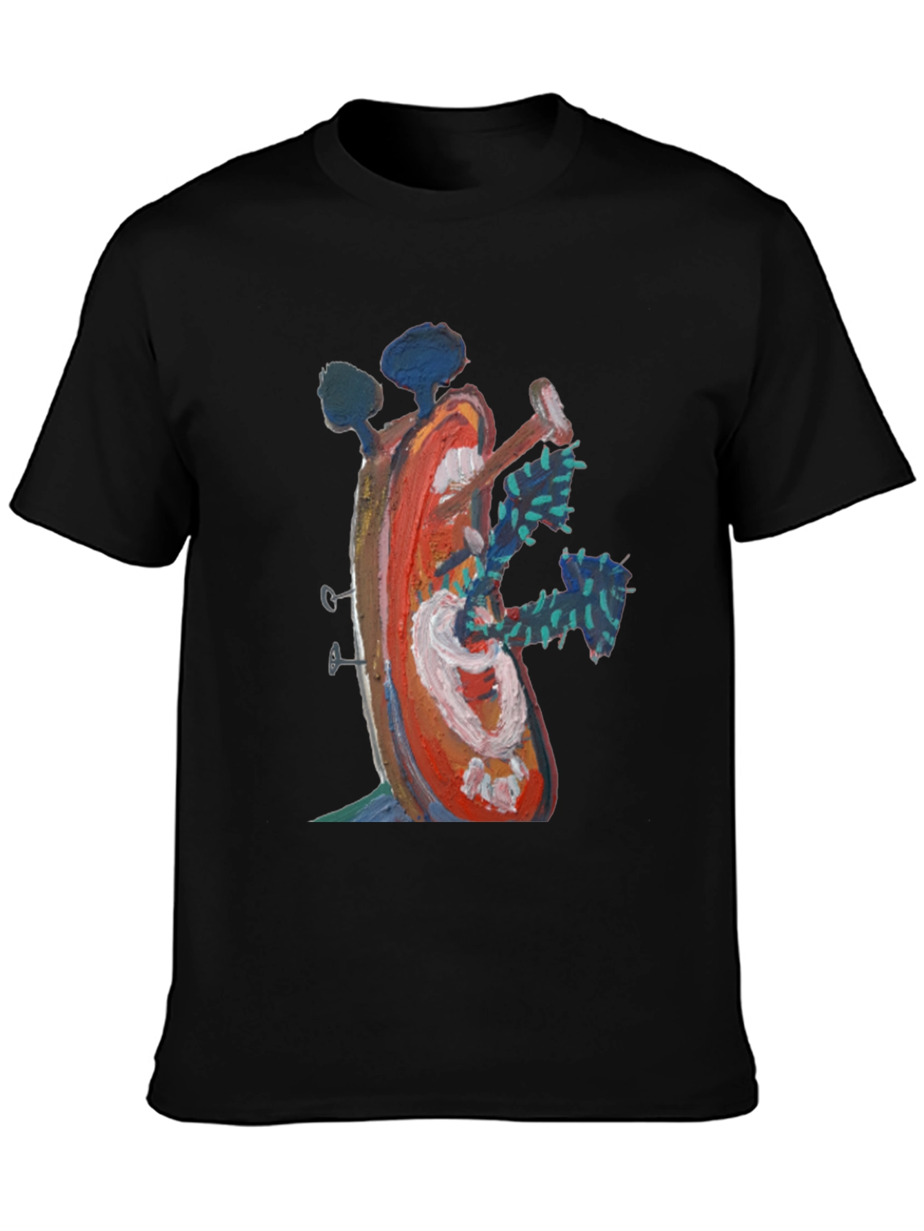 Abstract Art Graphic T-Shirt - Unique Design
