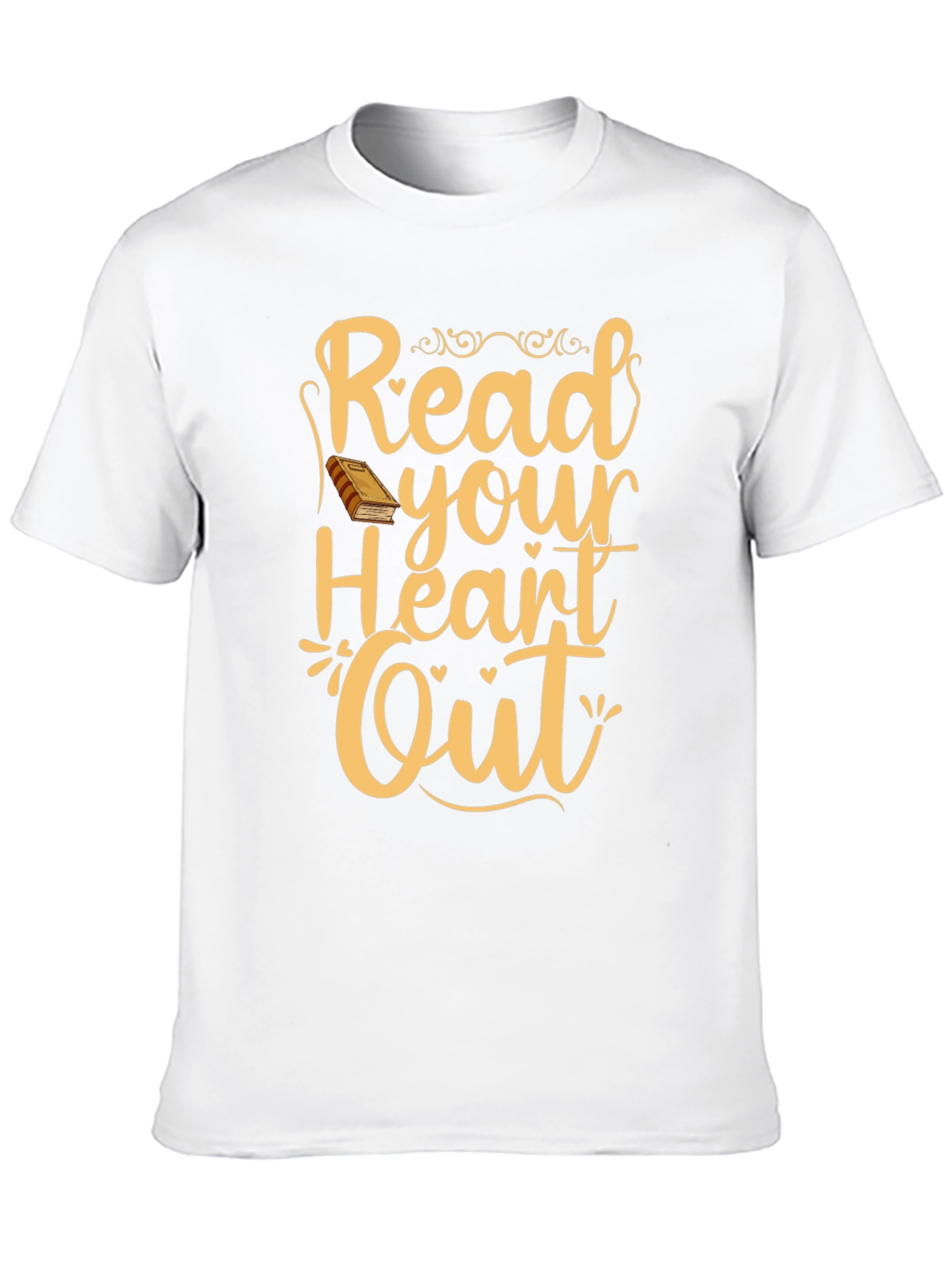 Read Your Heart Out T-Shirt - Book Lover Tee