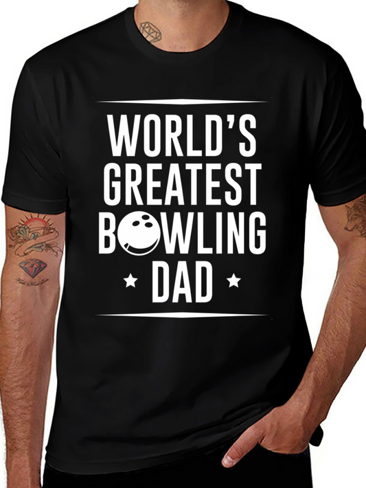 Worlds Greatest Bowling Dad T-Shirt