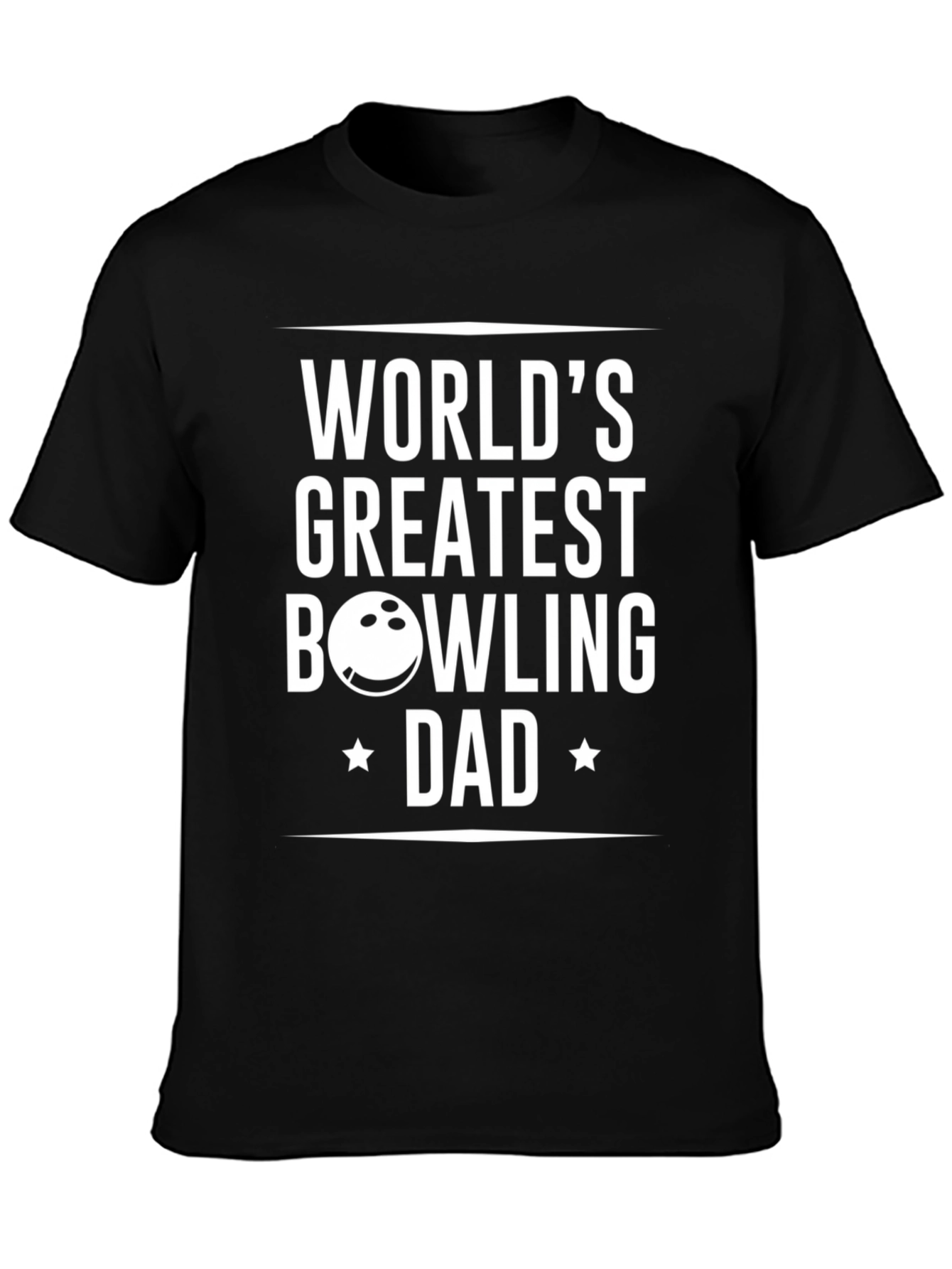 Worlds Greatest Bowling Dad T-Shirt