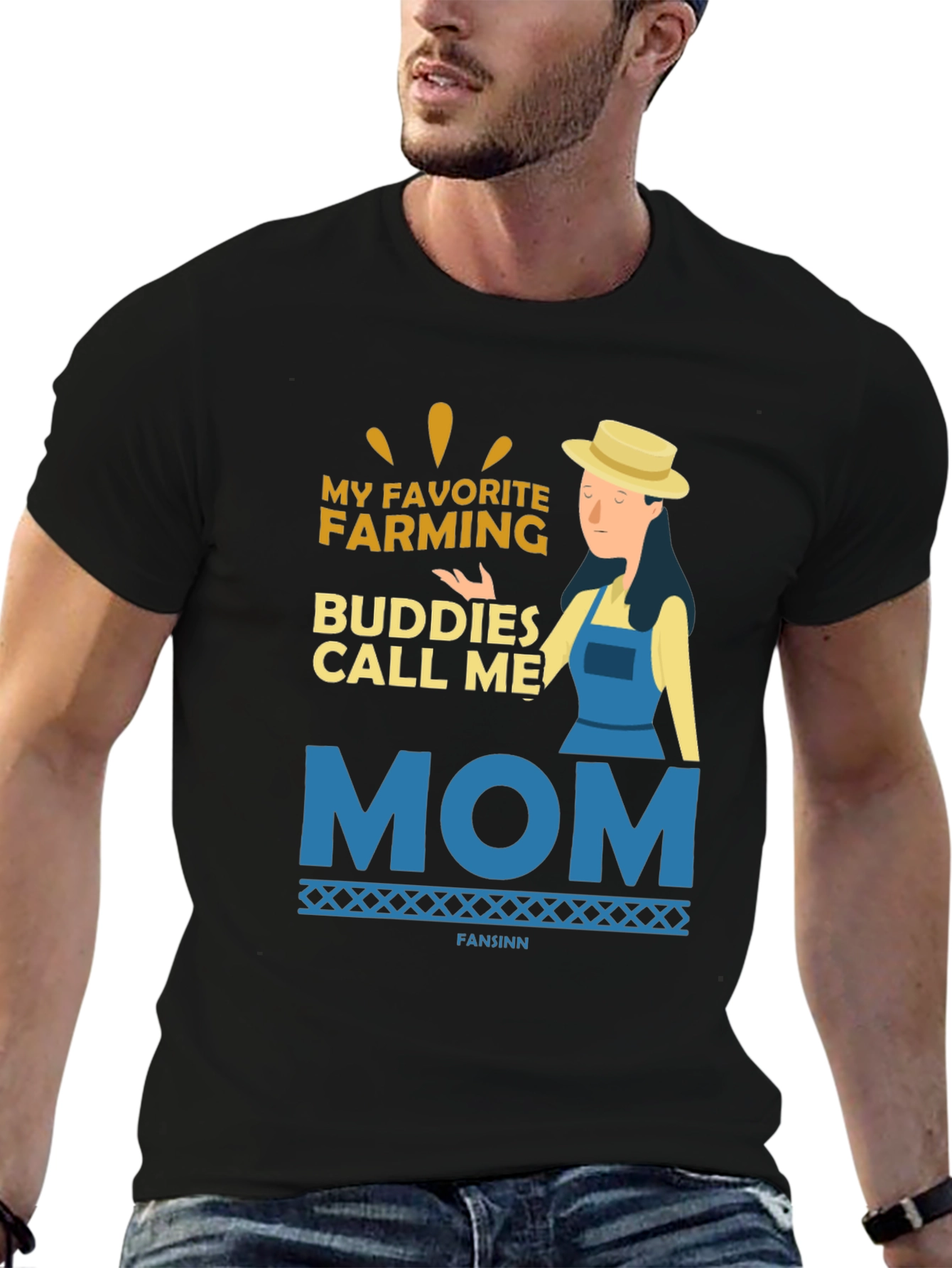 Farming Mom T-Shirt - My Favorite Farming Buddies