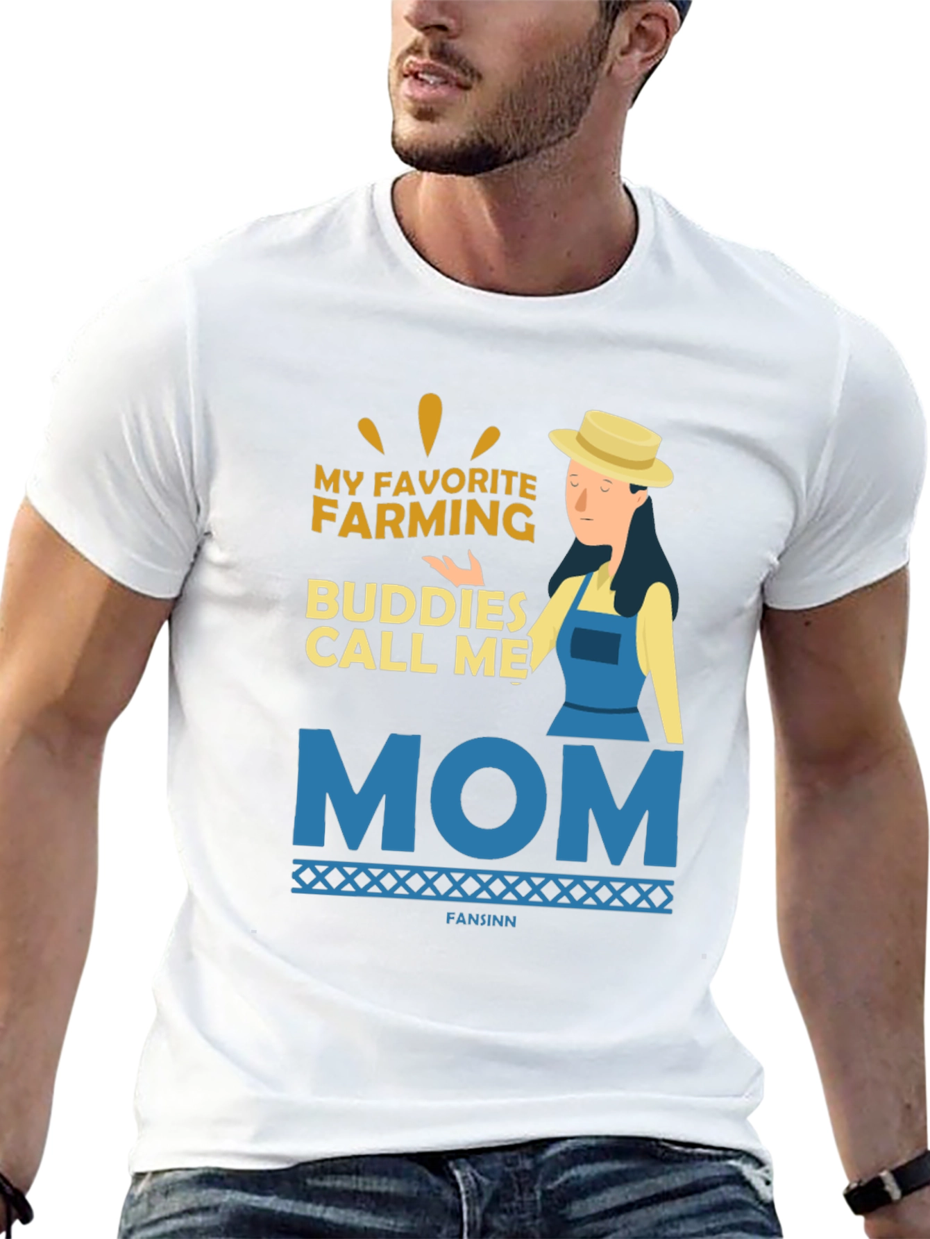 Farming Mom T-Shirt - My Favorite Farming Buddies