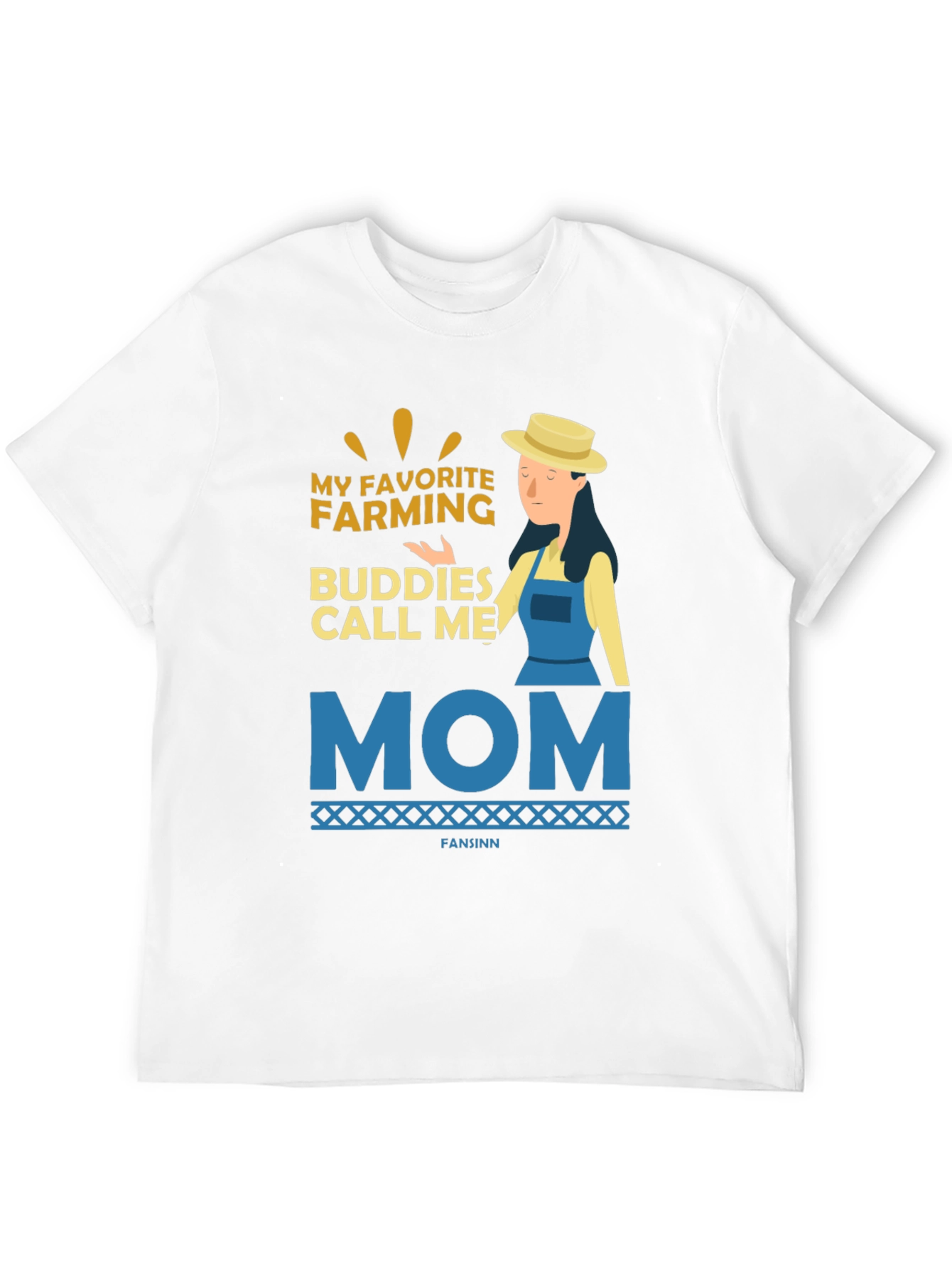 Farming Mom T-Shirt - My Favorite Farming Buddies
