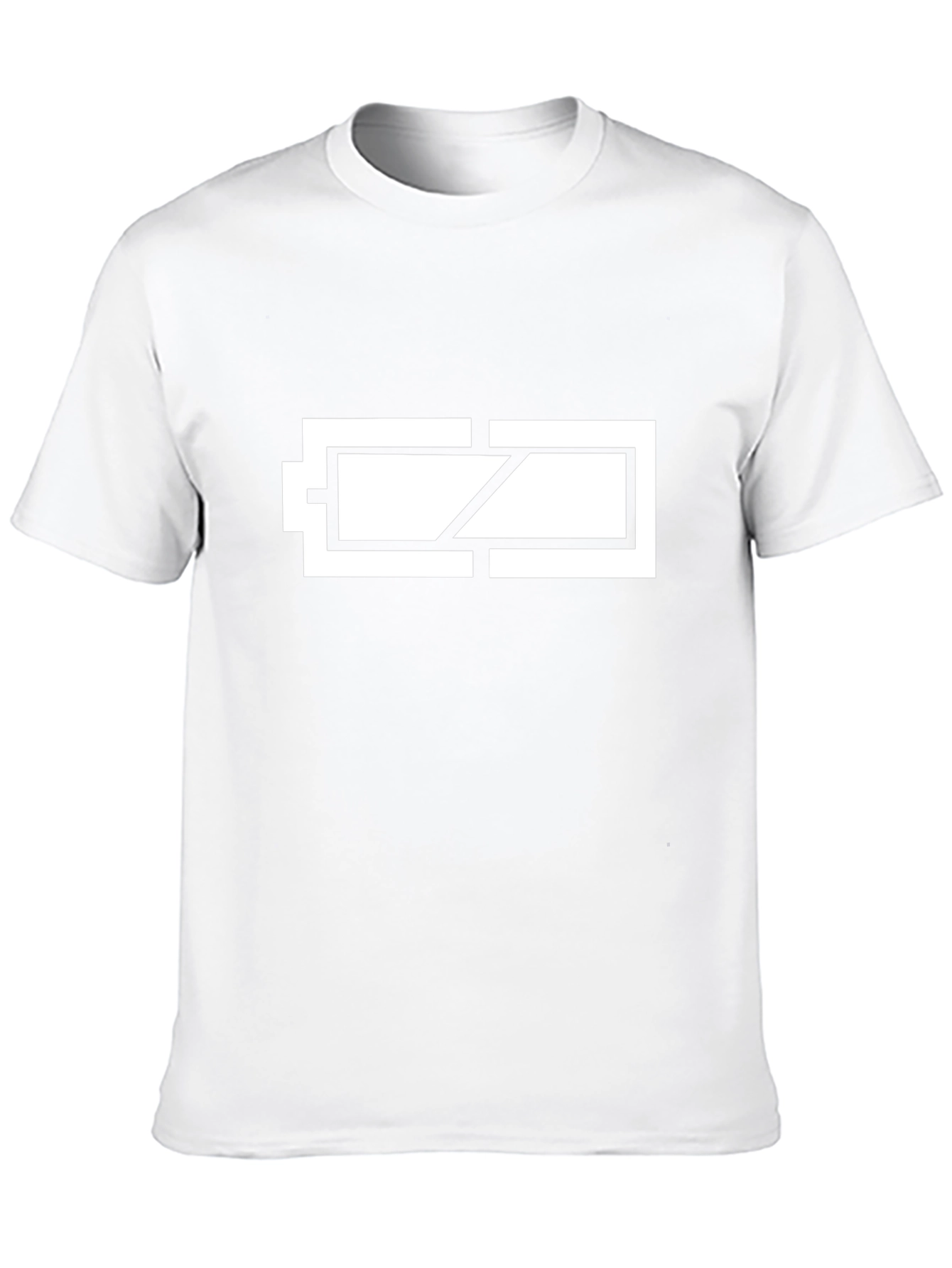 Low Battery Graphic Tee - Black