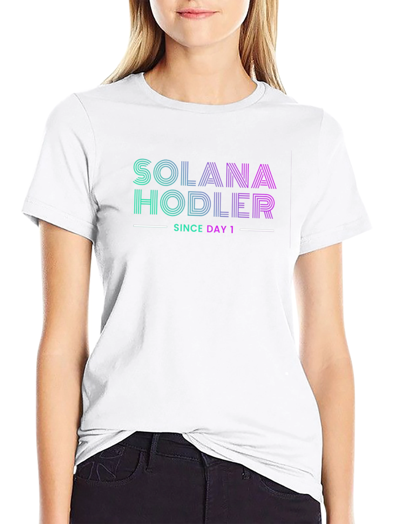 Solana Hodler T-Shirt - Crypto Fan Apparel
