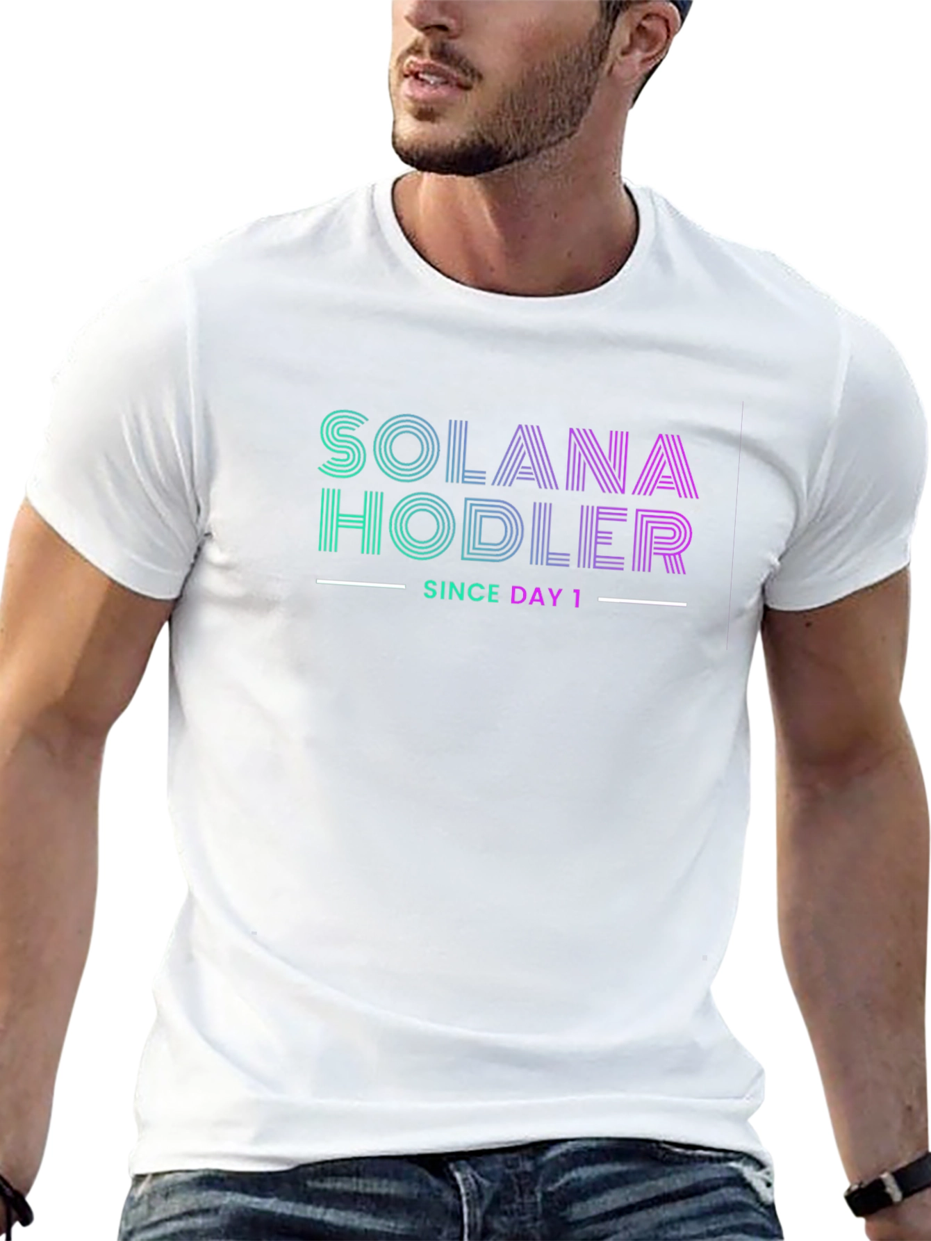 Solana Hodler T-Shirt - Crypto Fan Apparel