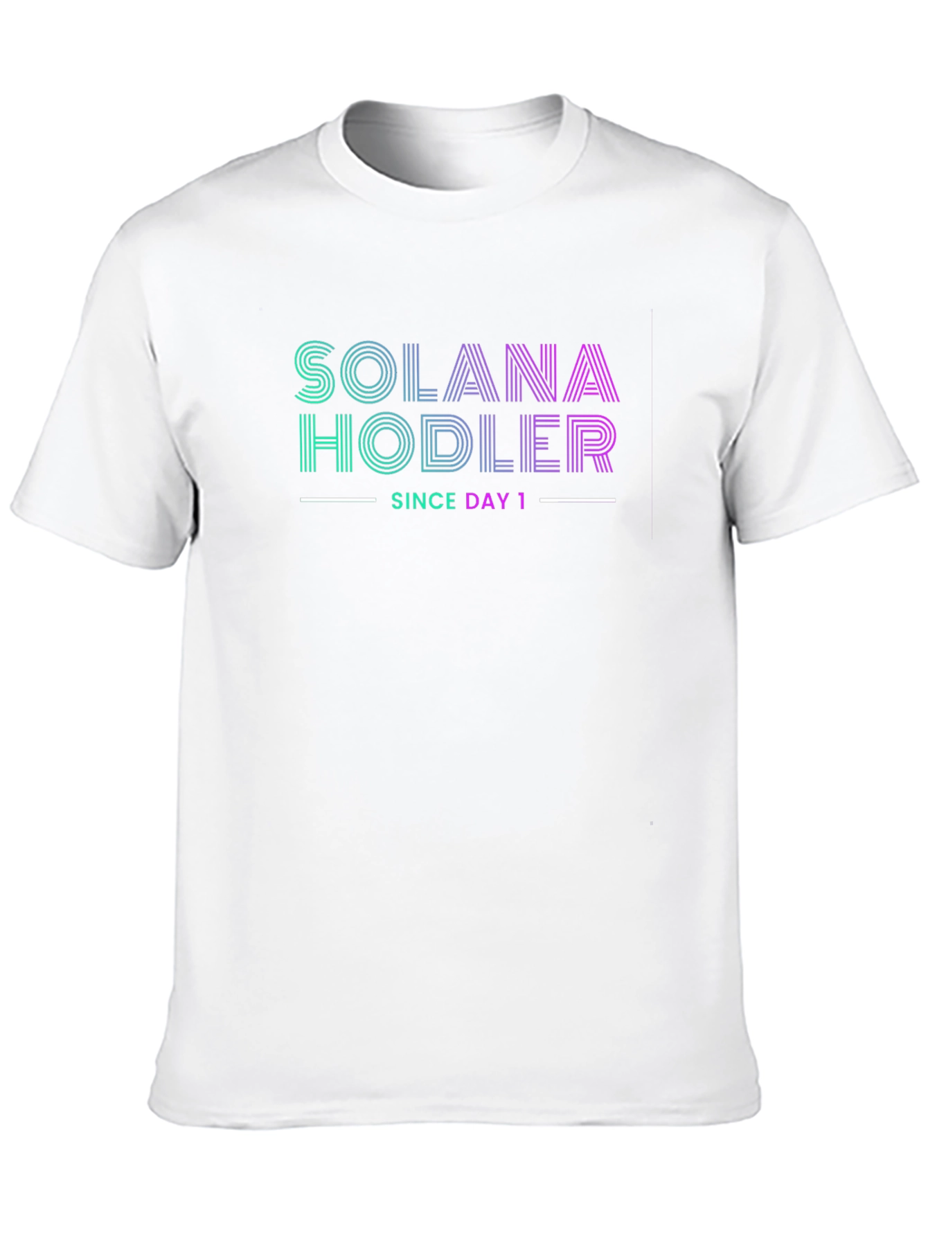 Solana Hodler T-Shirt - Crypto Fan Apparel