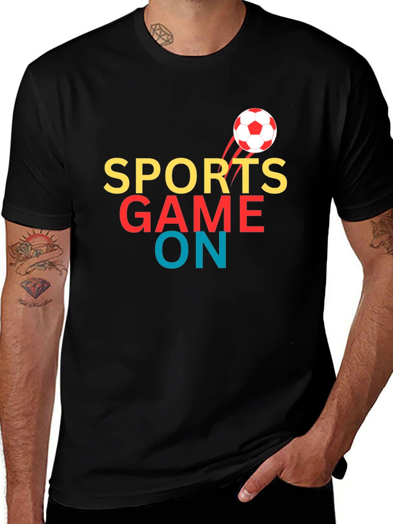 Sports Game On Graphic Tee