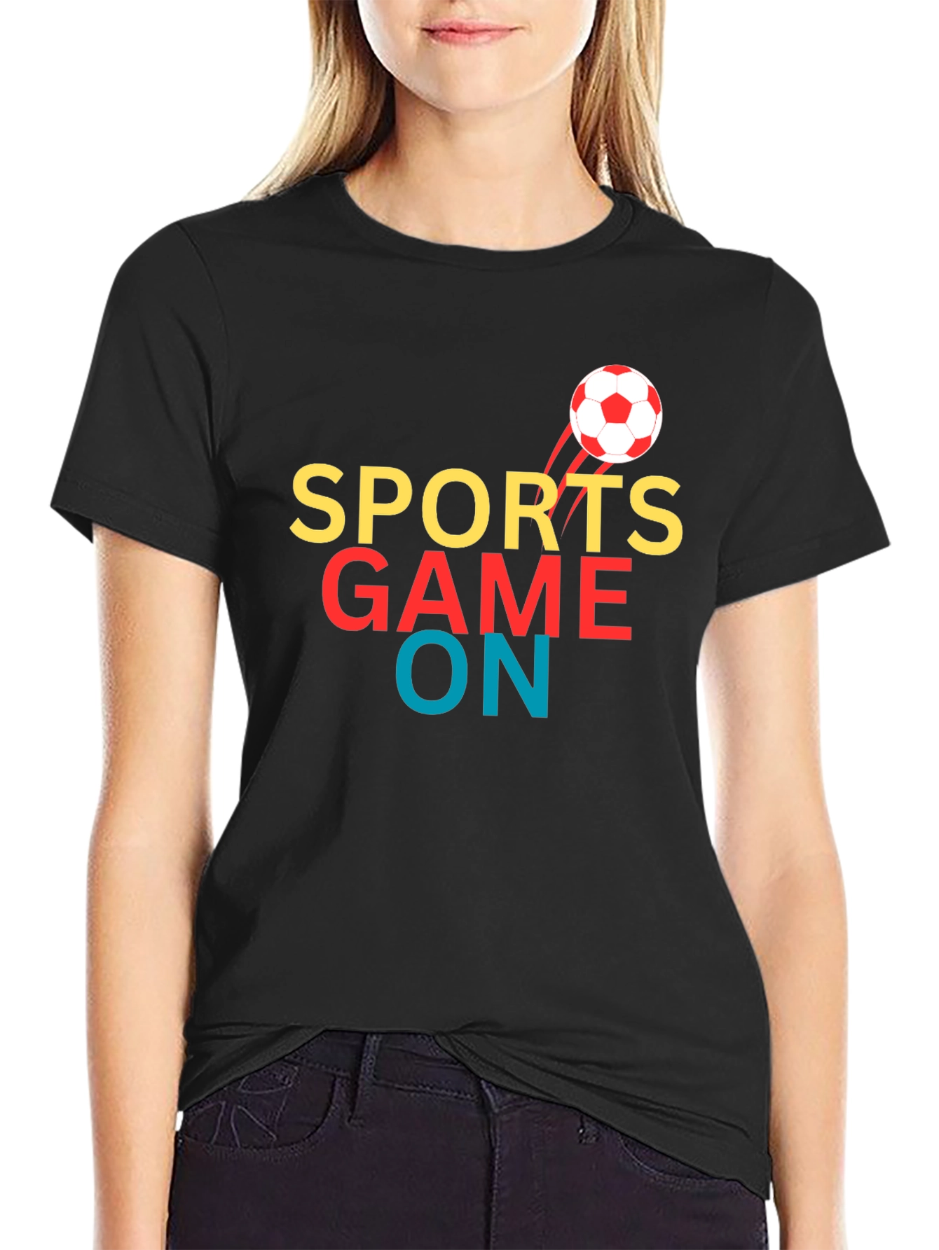 Sports Game On Graphic Tee