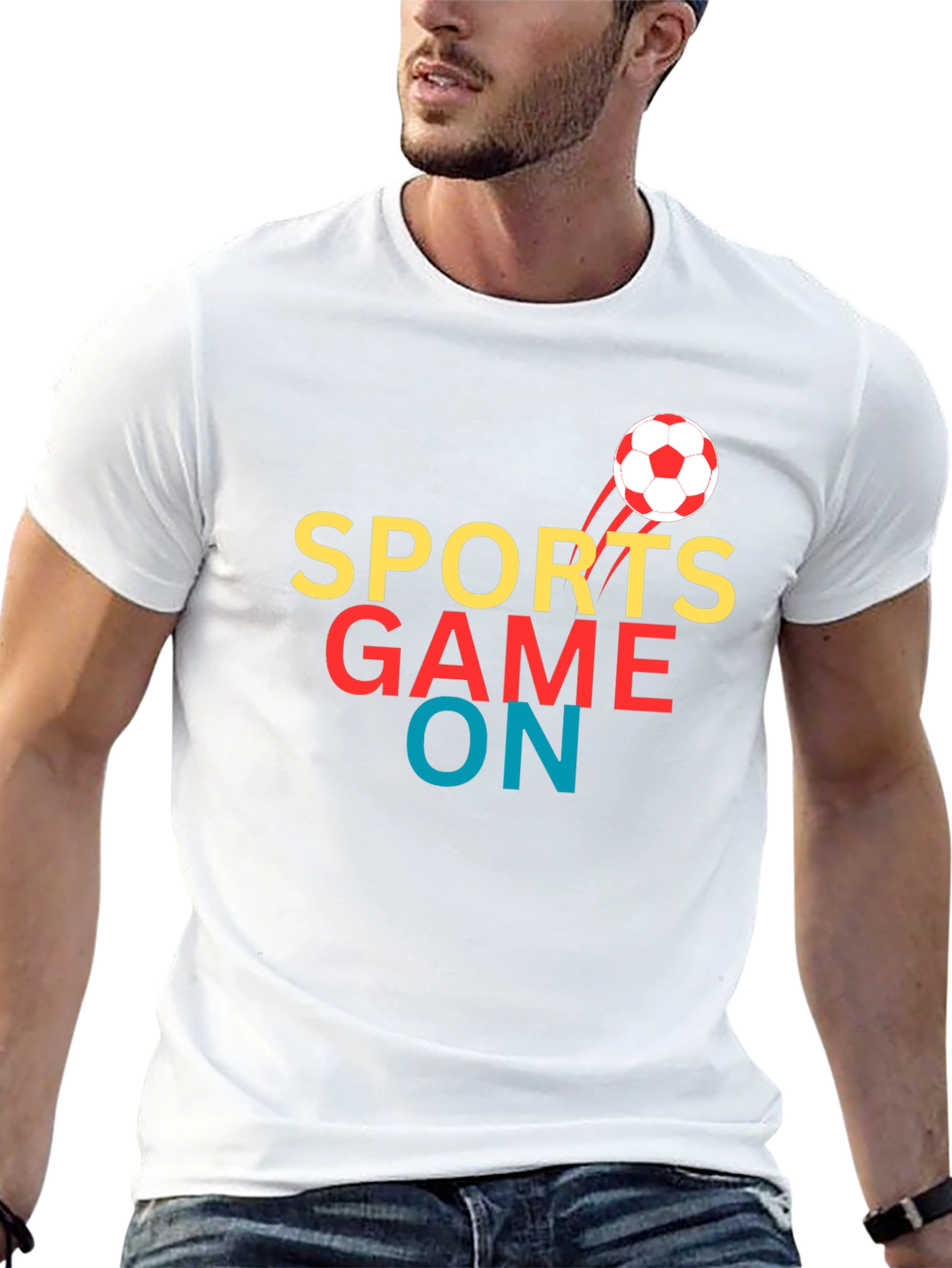 Sports Game On Graphic Tee