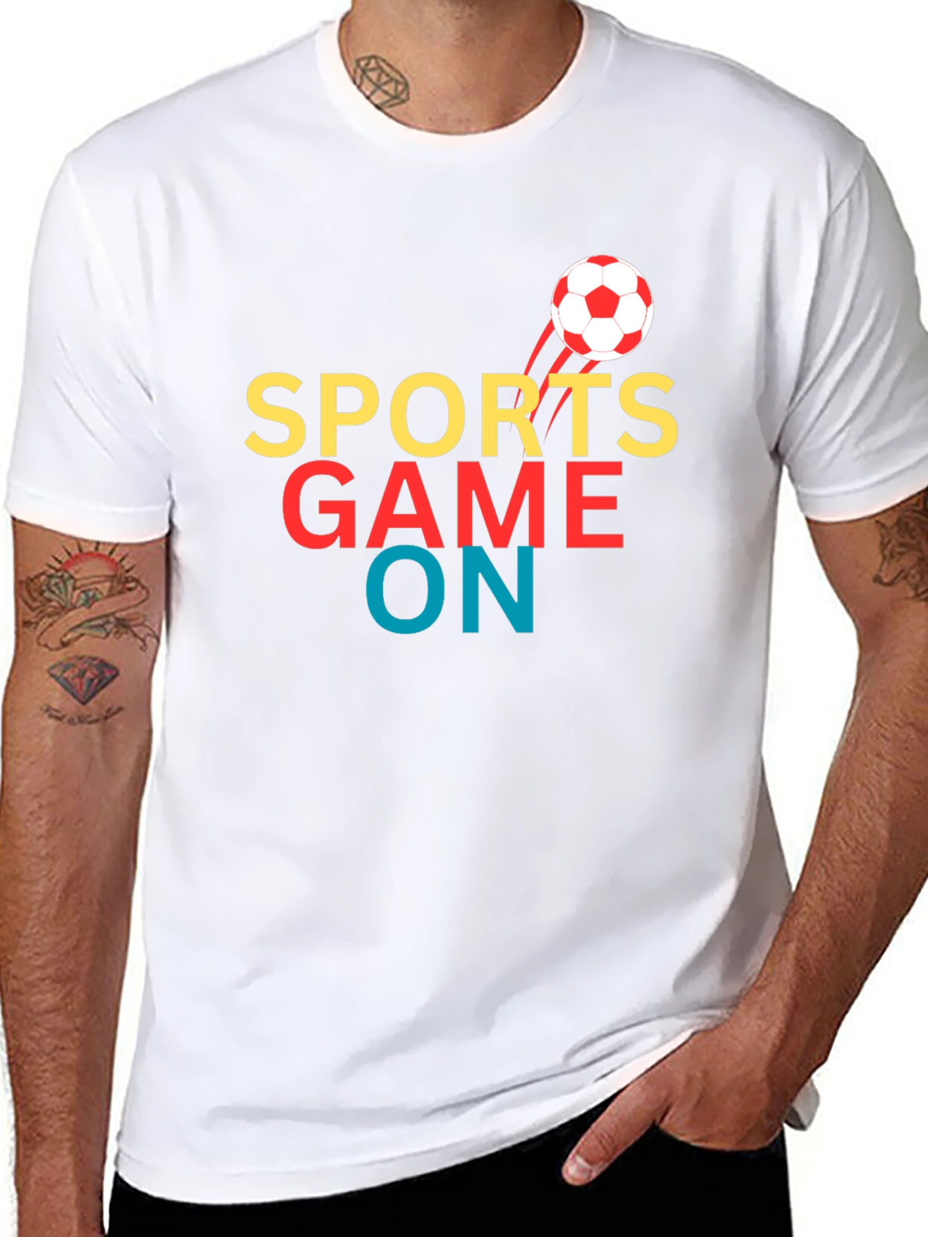 Sports Game On Graphic Tee