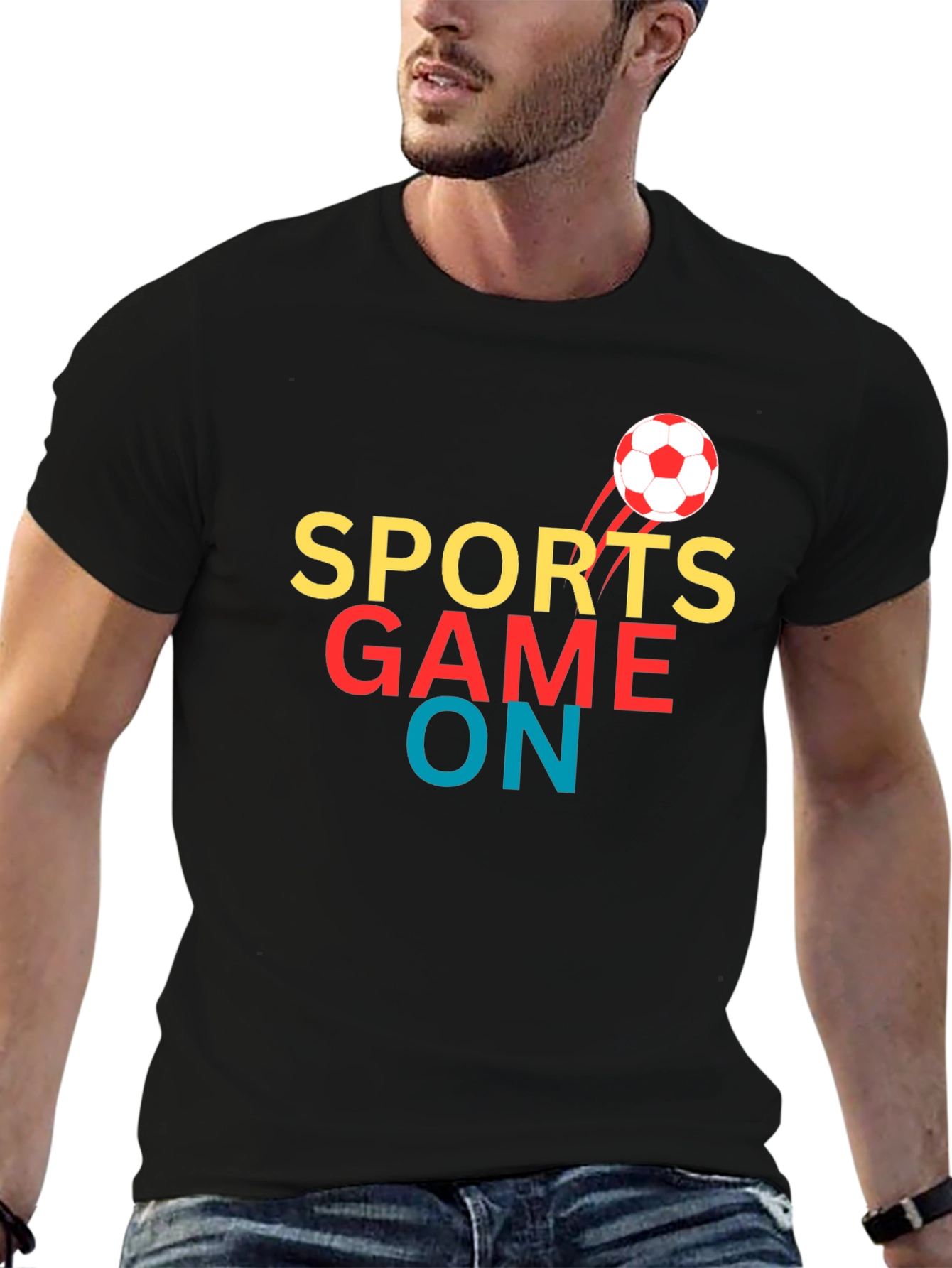 Sports Game On Graphic Tee