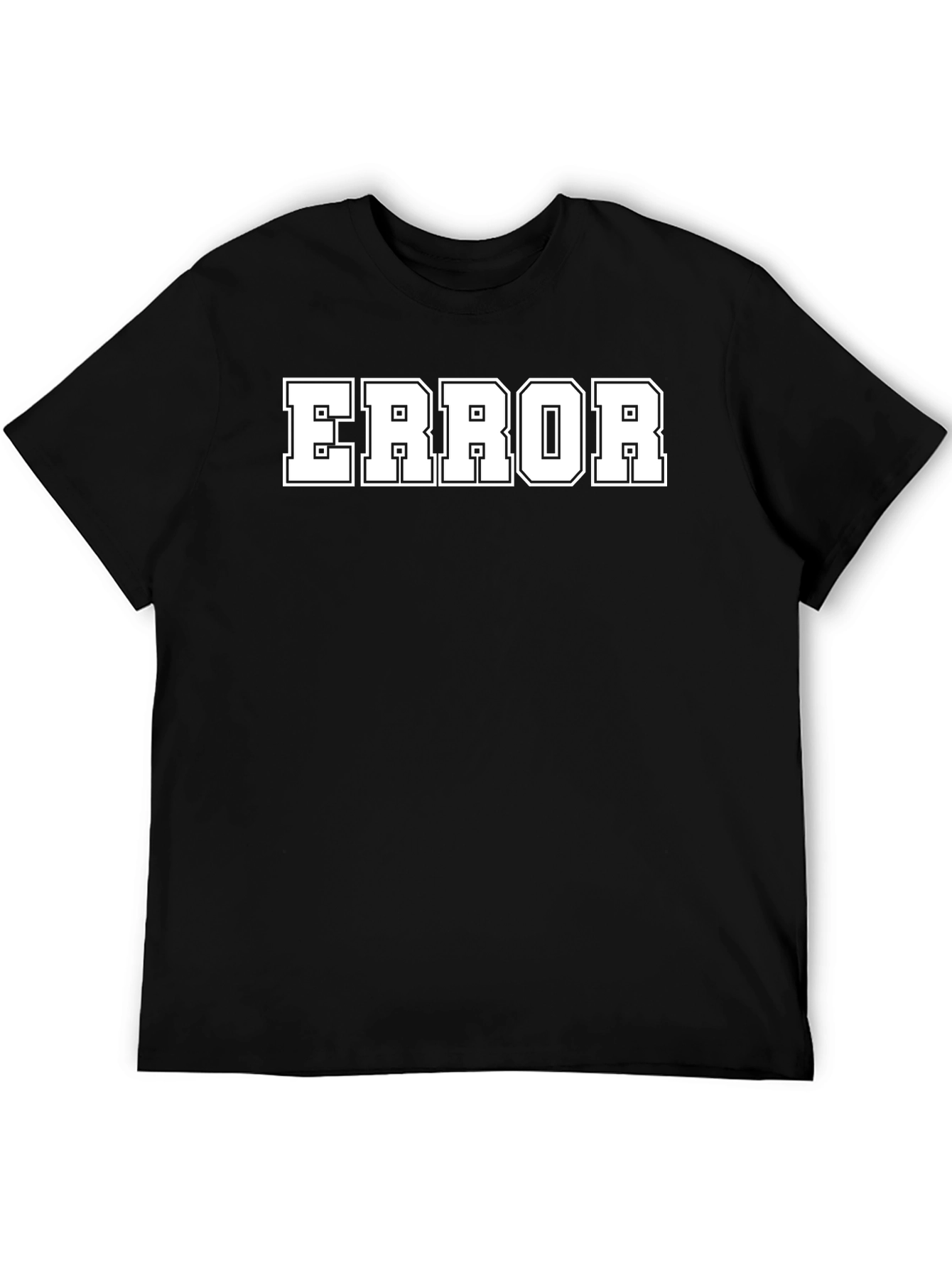 Error Graphic Tee - Mens Black T-Shirt