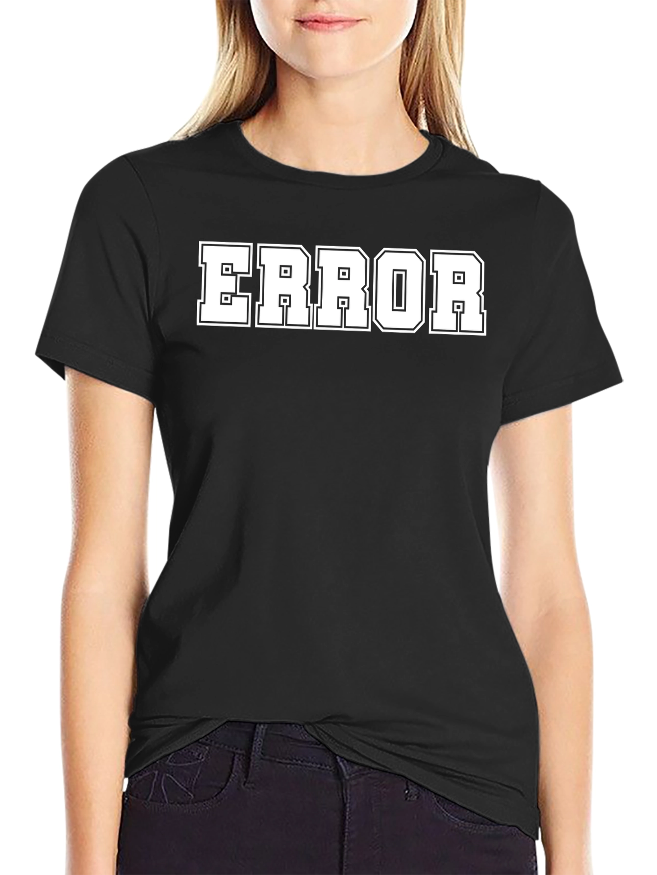 Error Graphic Tee - Mens Black T-Shirt