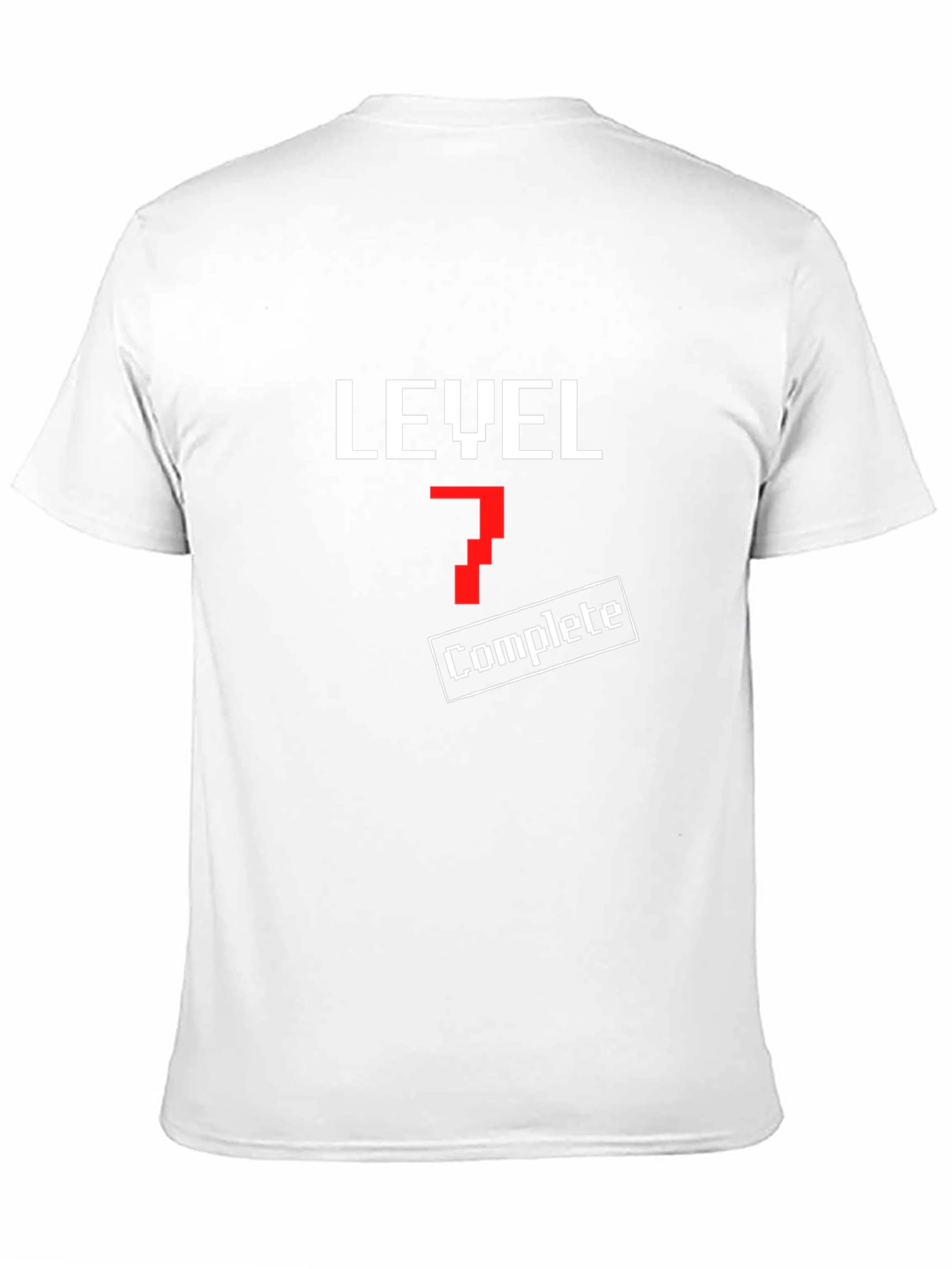 Level 7 Complete Black T-Shirt - Gamer Style