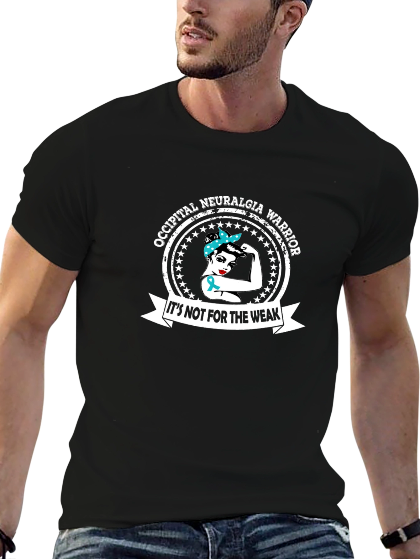 Occipital Neuralgia Warrior T-Shirt