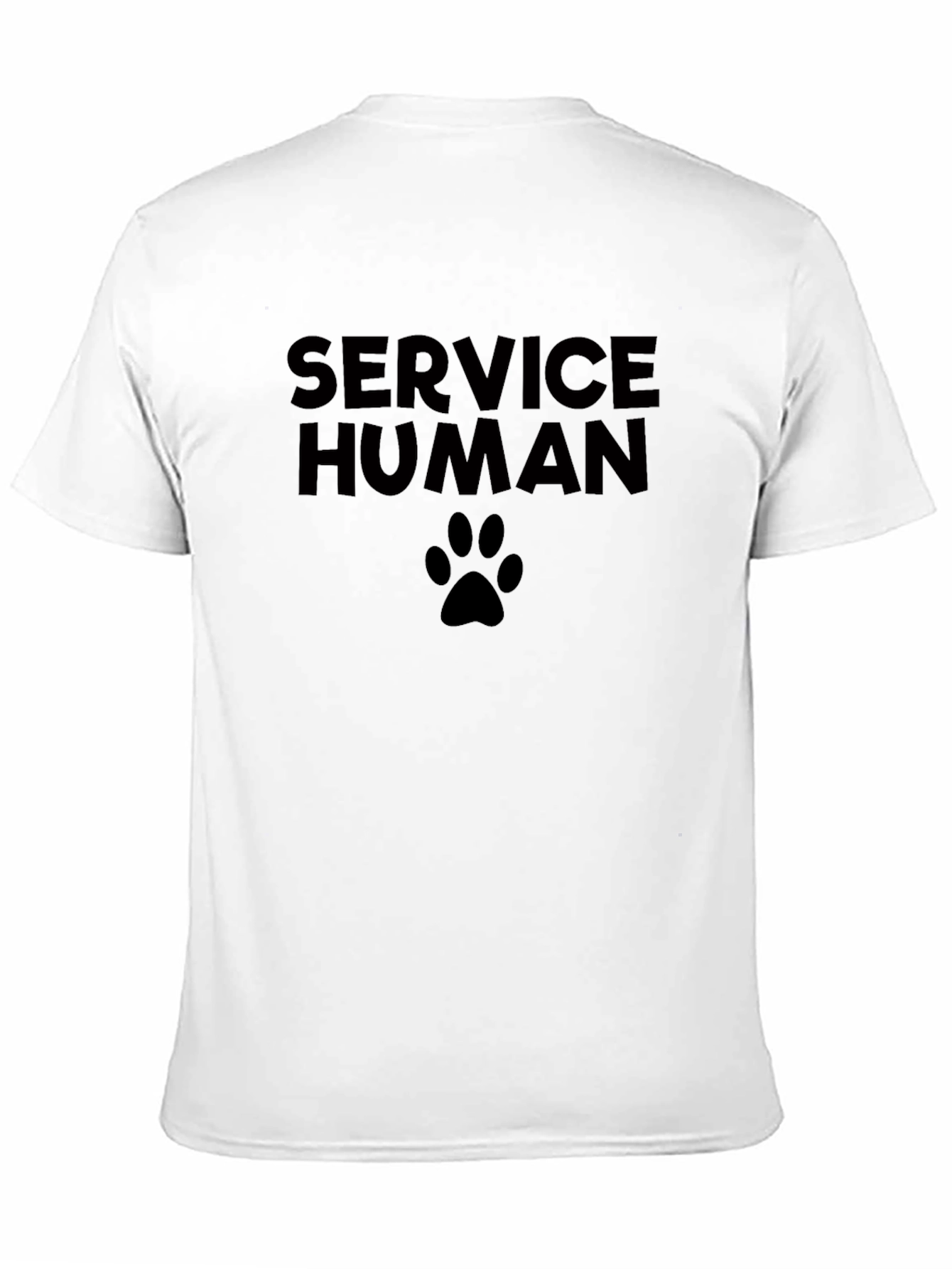 Service Human Graphic Tee - Dog Lover Shirt