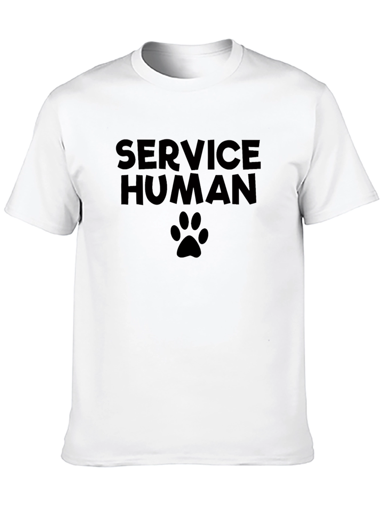 Service Human Graphic Tee - Dog Lover Shirt