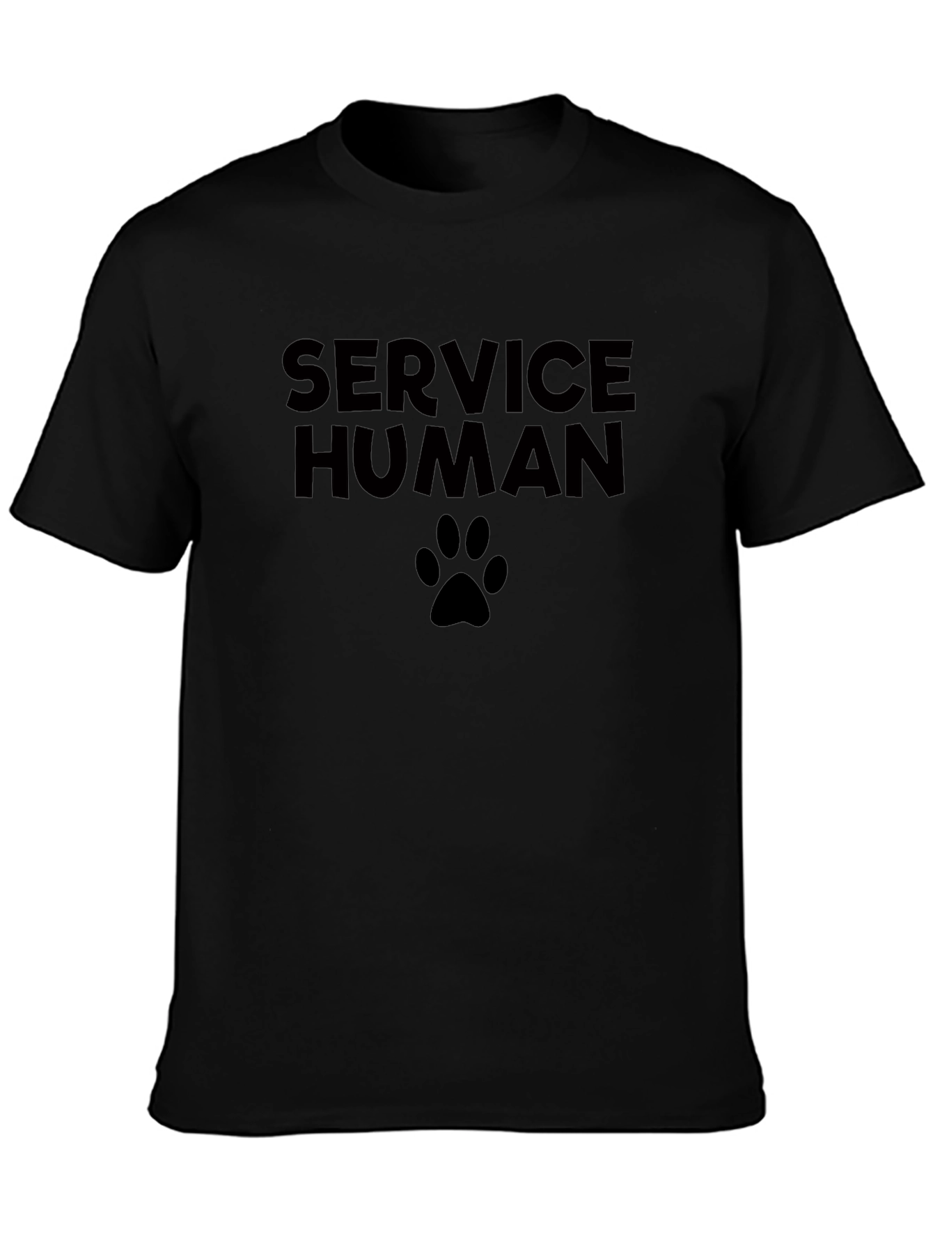 Service Human Graphic Tee - Dog Lover Shirt