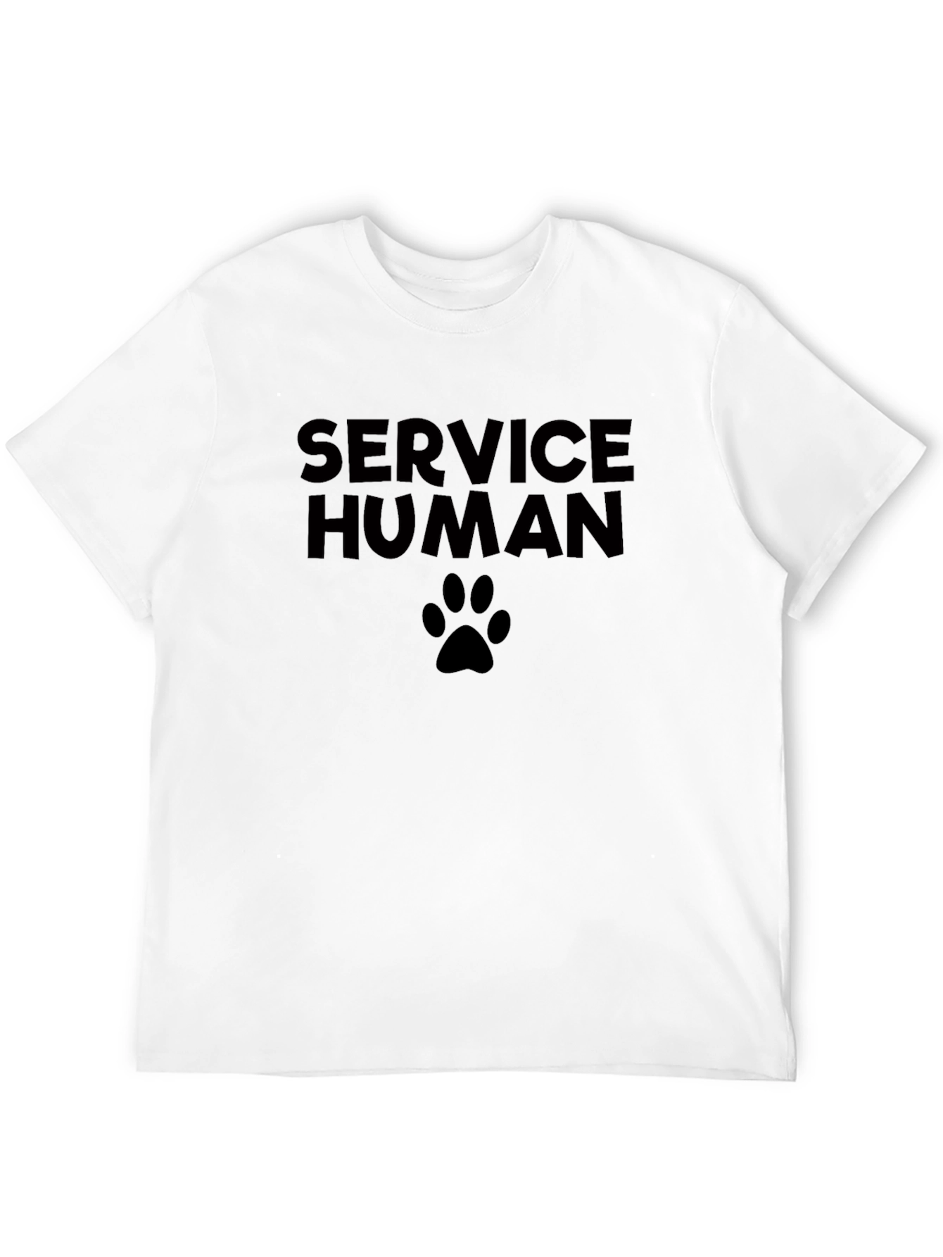 Service Human Graphic Tee - Dog Lover Shirt