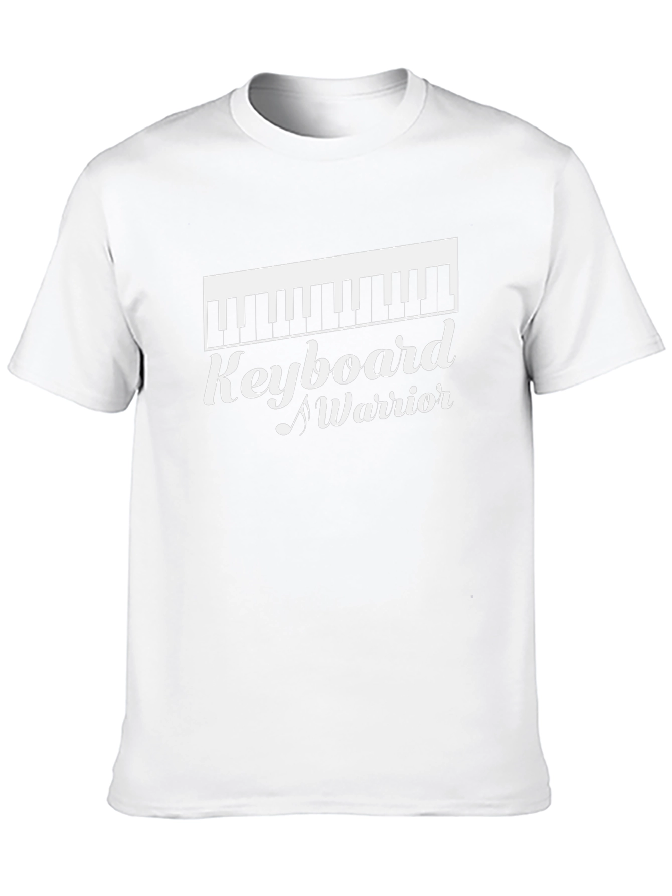 Keyboard Warrior T-Shirt - Music Lover Tee