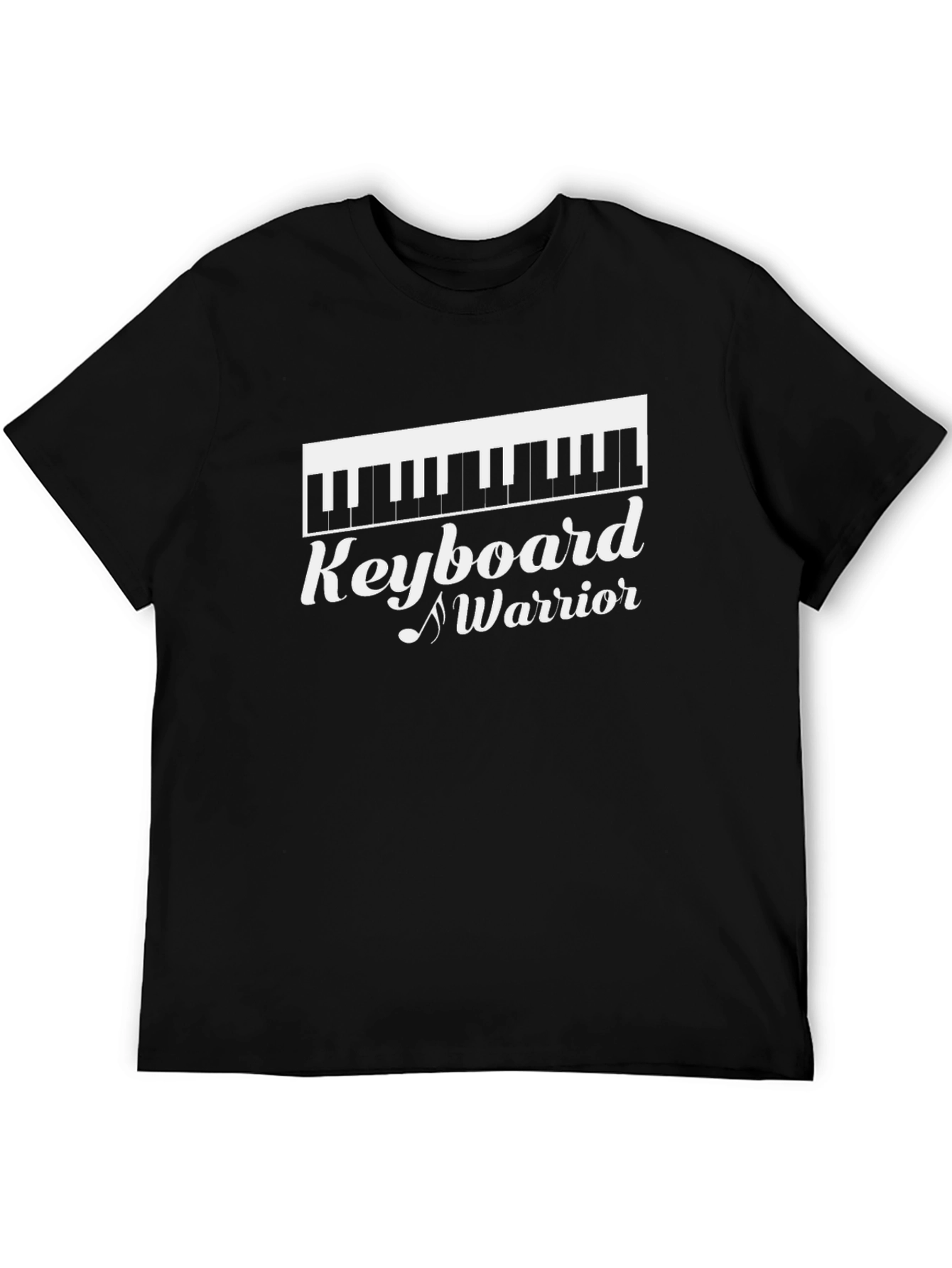 Keyboard Warrior T-Shirt - Music Lover Tee