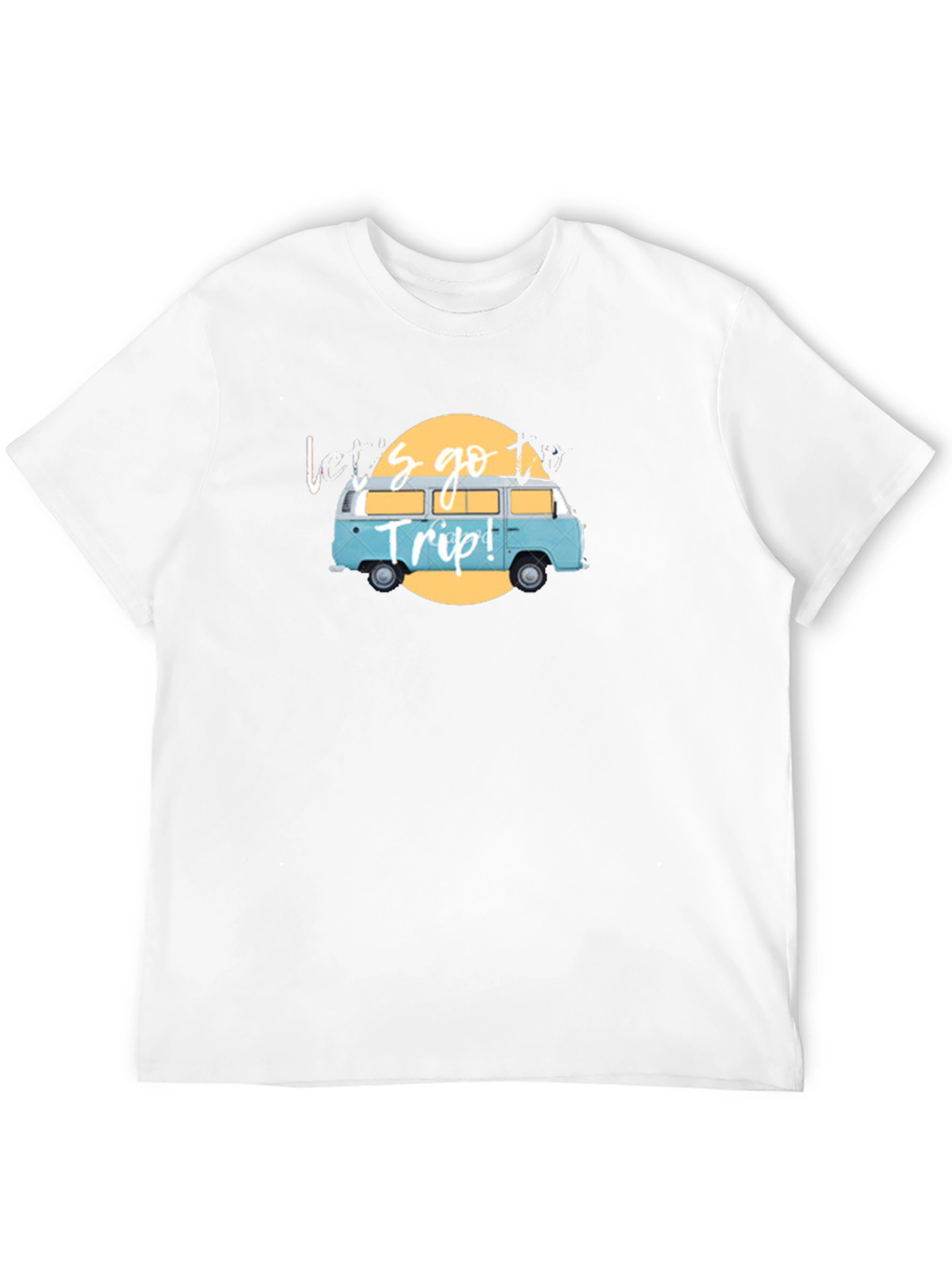 Lets Go Trip! Graphic T-Shirt - Black