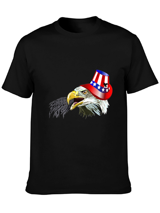 Eagle USA Hat Graphic T-Shirt