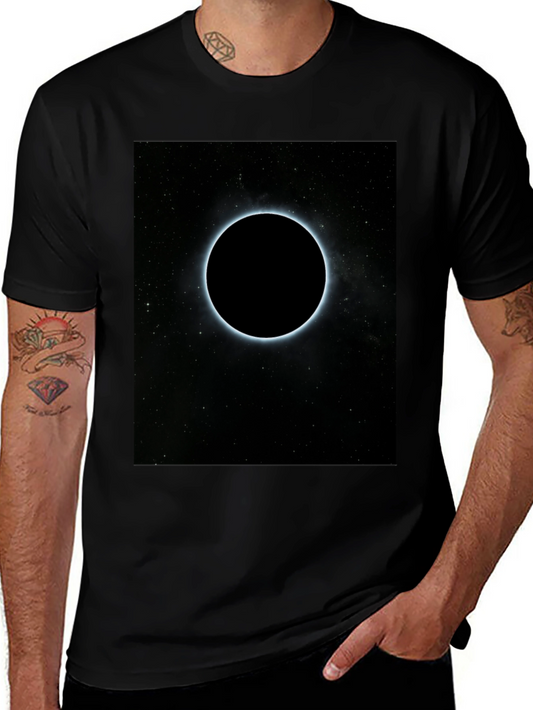 Total Solar Eclipse Graphic Black T-Shirt