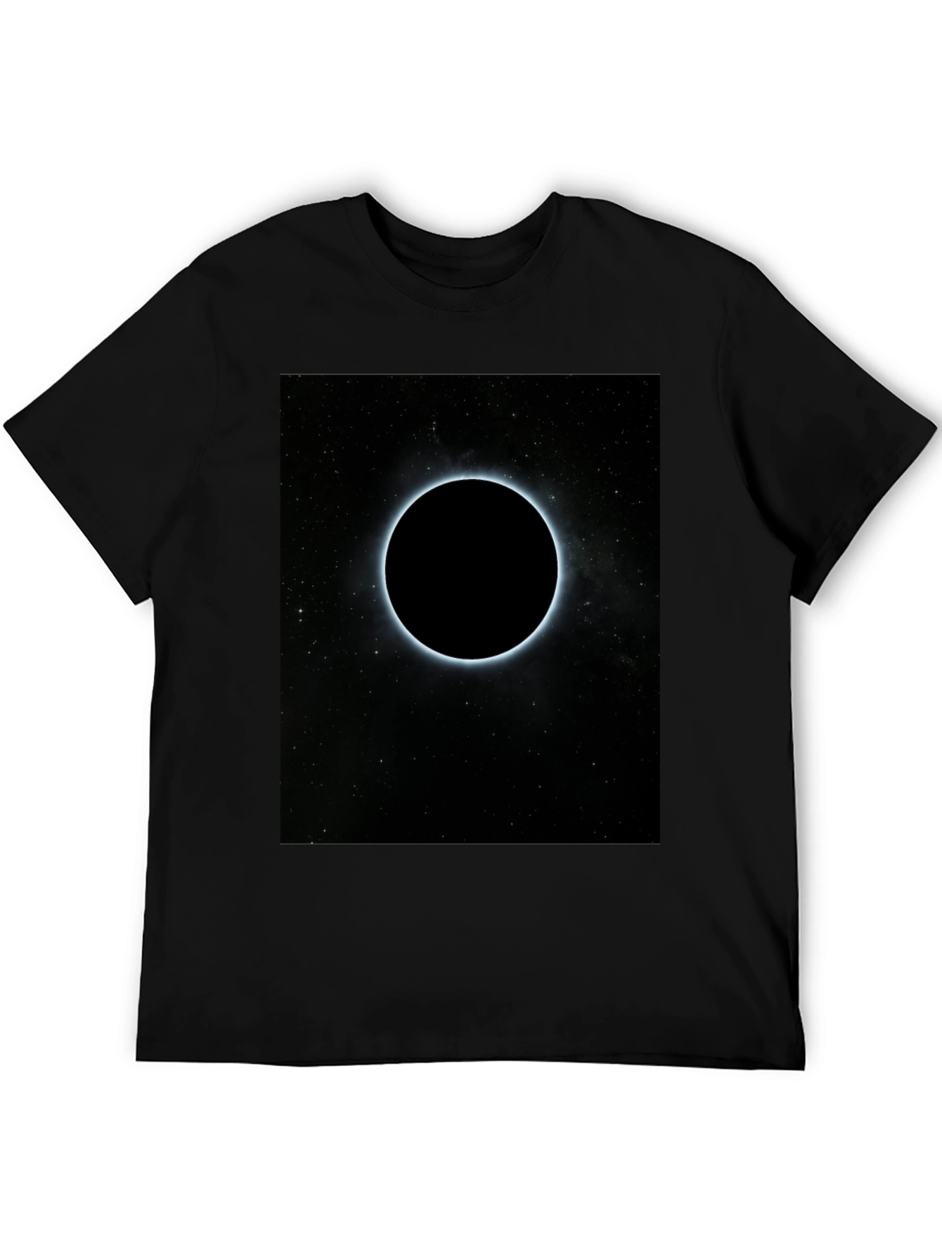 Total Solar Eclipse Graphic Black T-Shirt