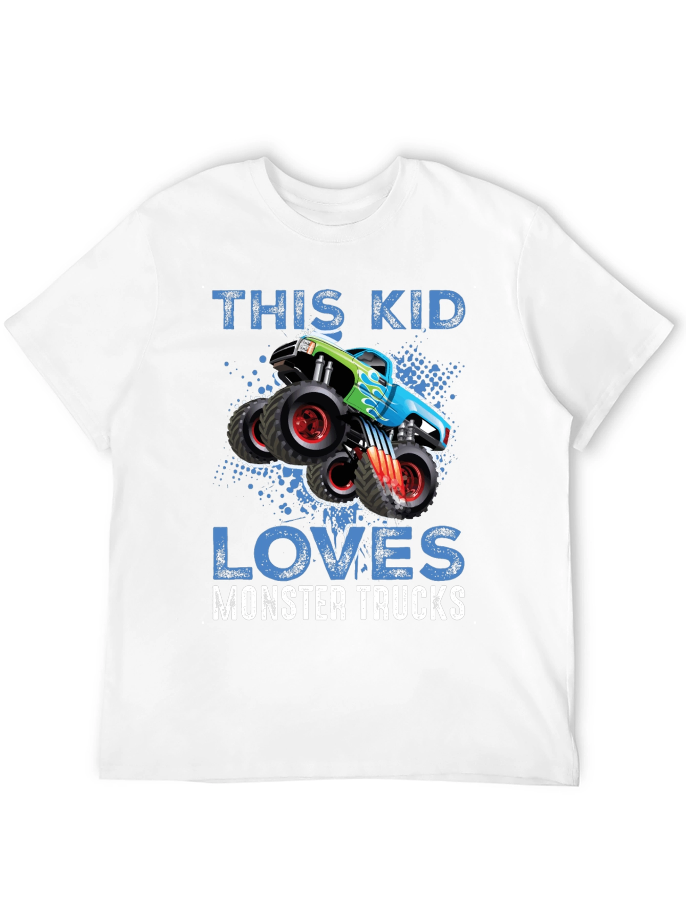 This Kid Loves Monster Trucks T-Shirt
