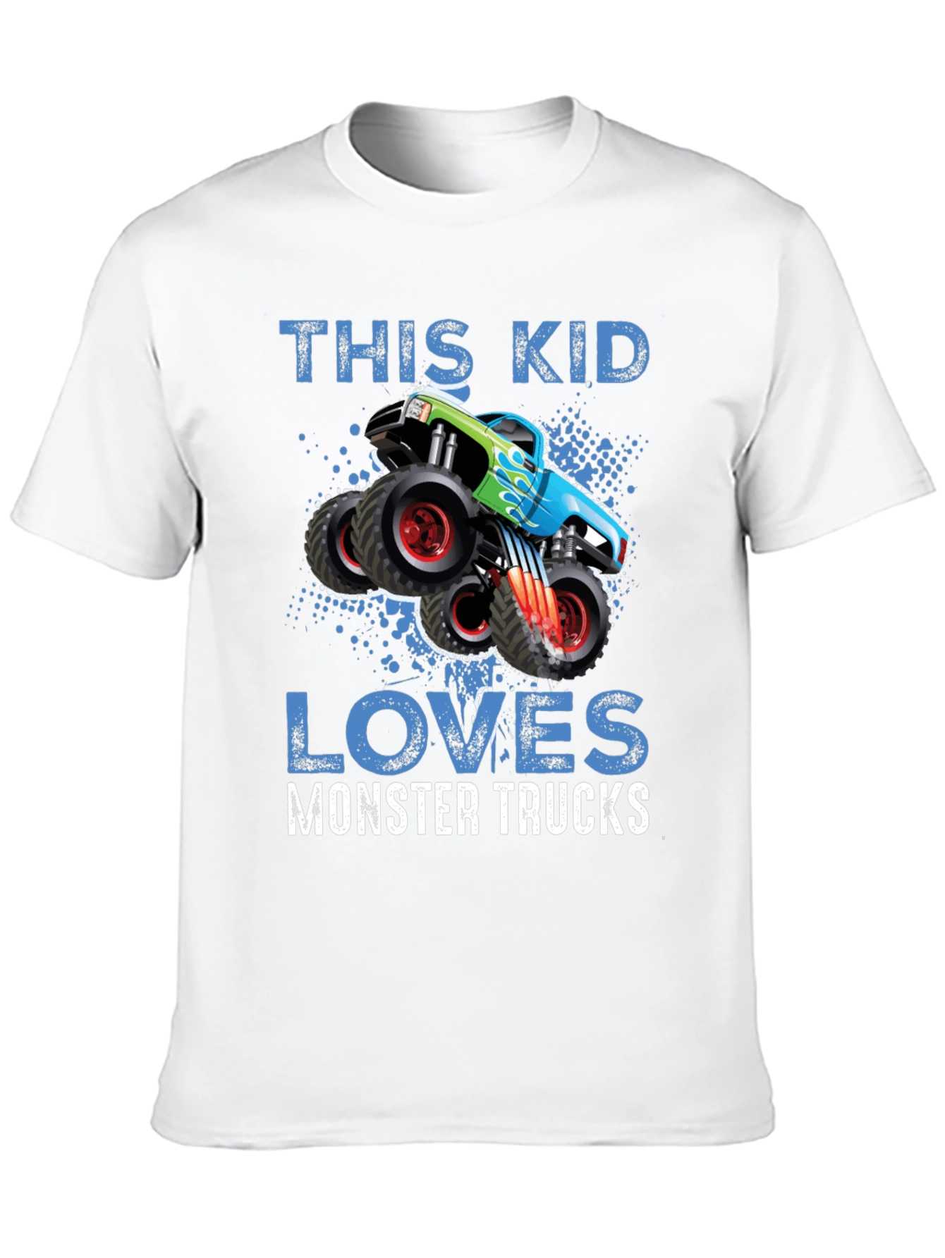 This Kid Loves Monster Trucks T-Shirt