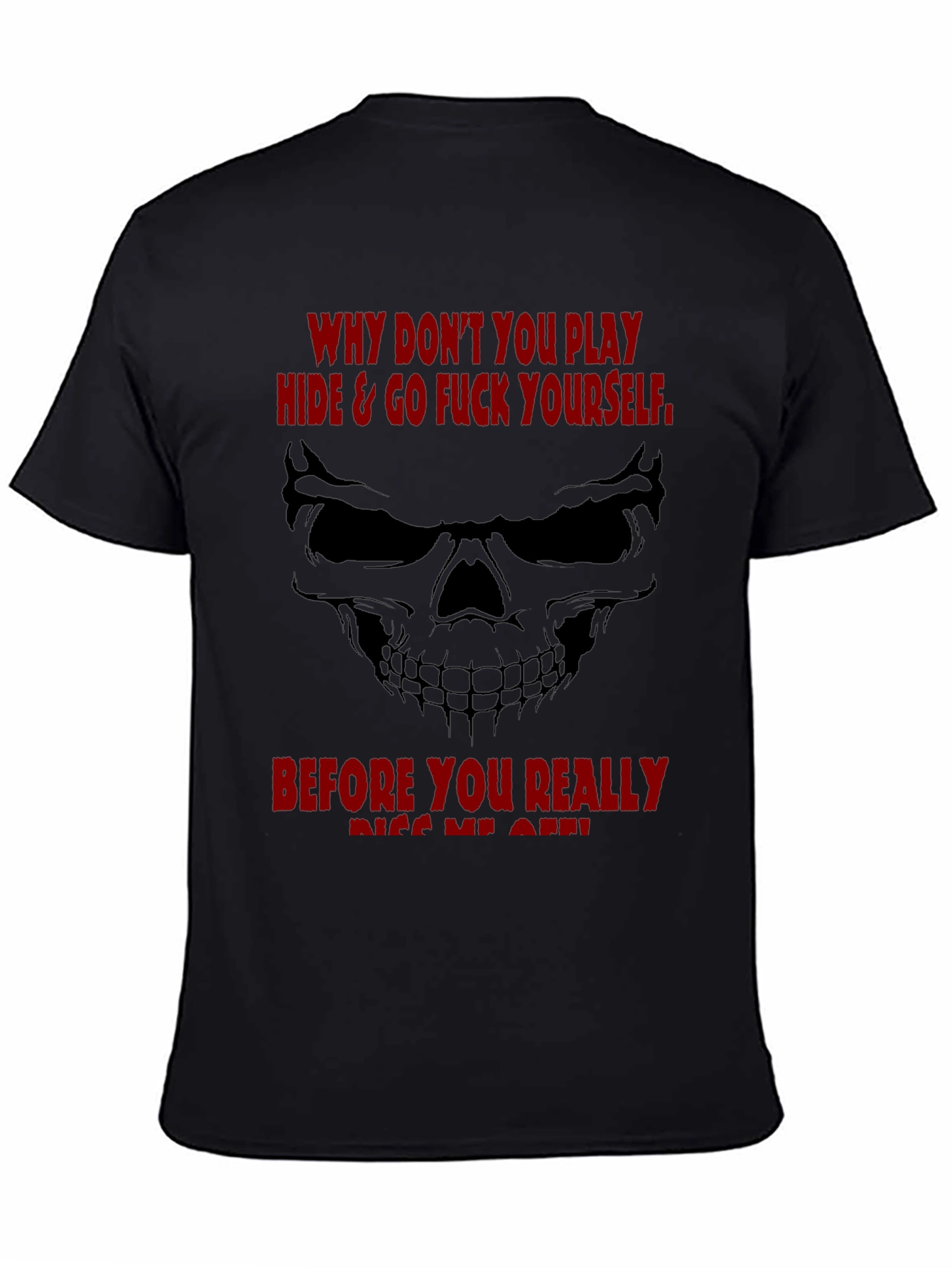 Edgy Skull Graphic T-Shirt