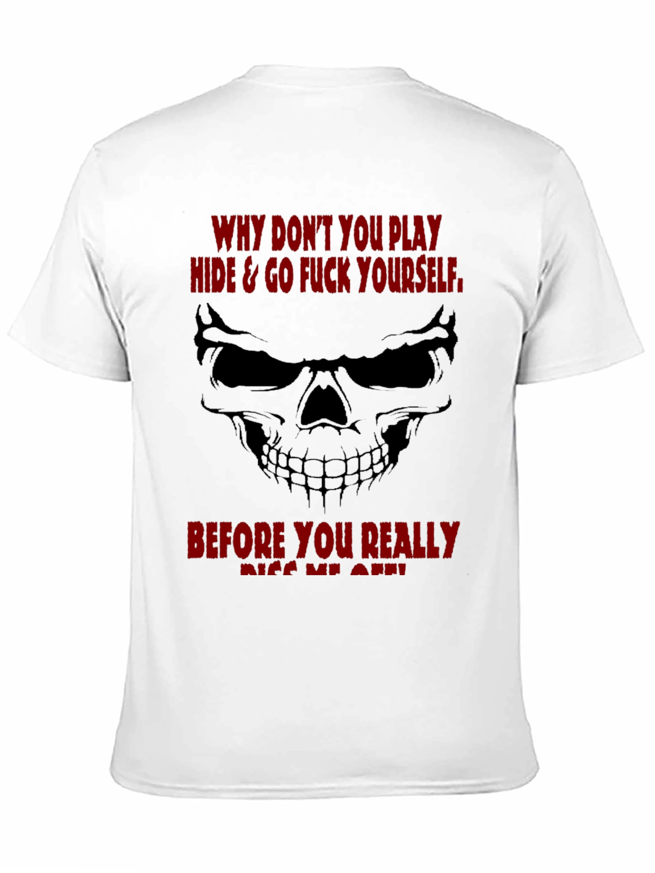 Edgy Skull Graphic T-Shirt