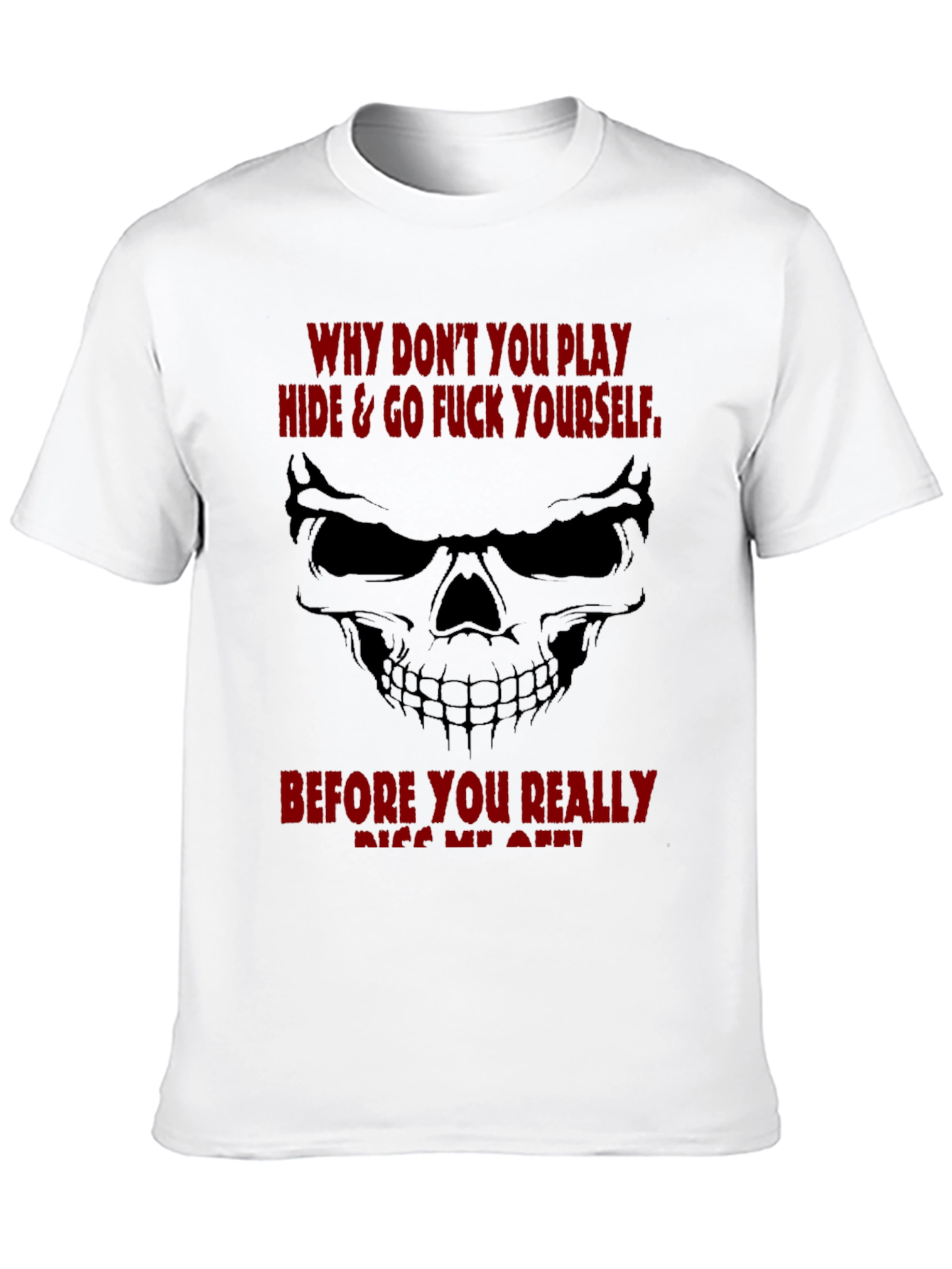 Edgy Skull Graphic T-Shirt