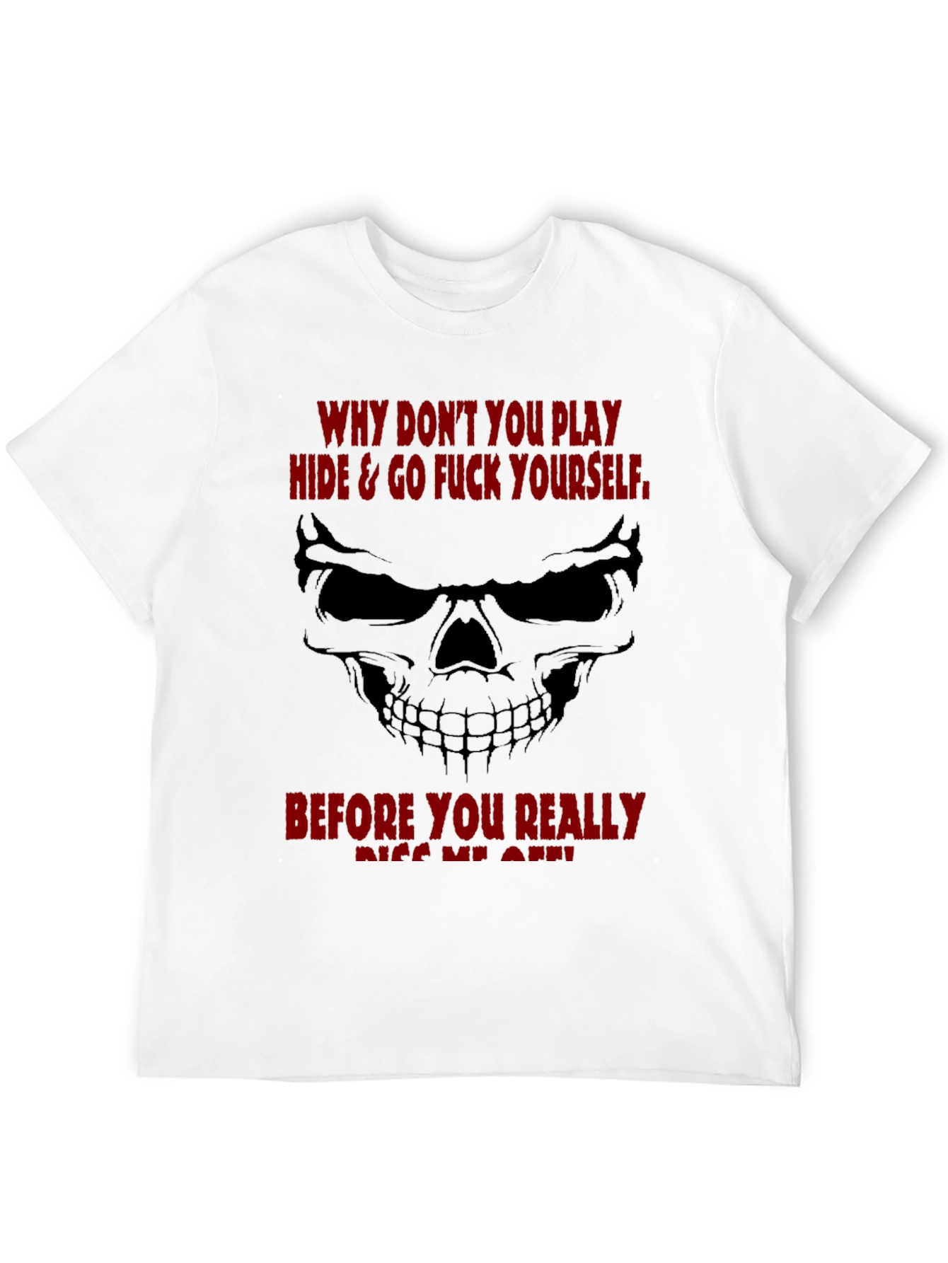 Edgy Skull Graphic T-Shirt