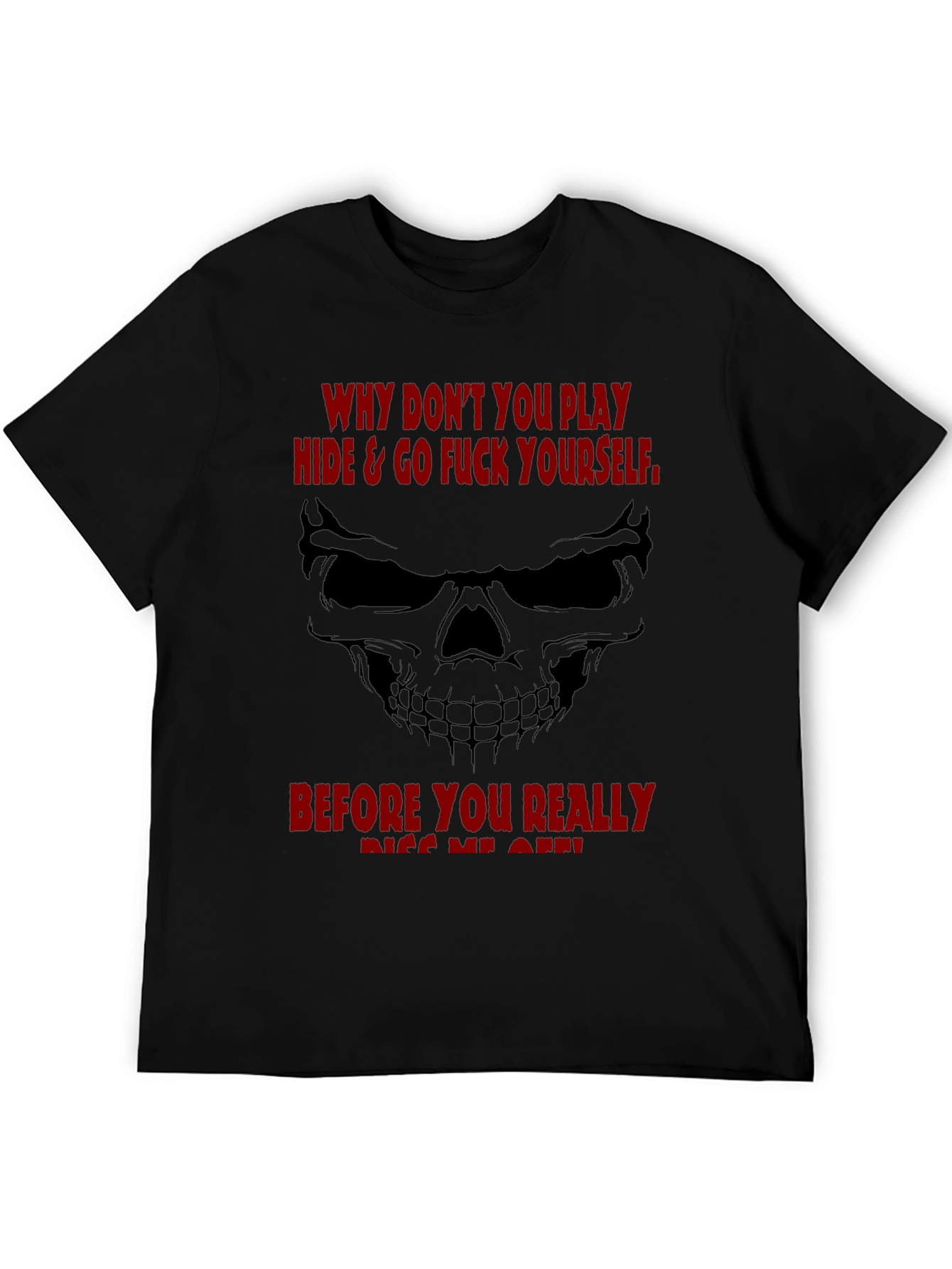 Edgy Skull Graphic T-Shirt